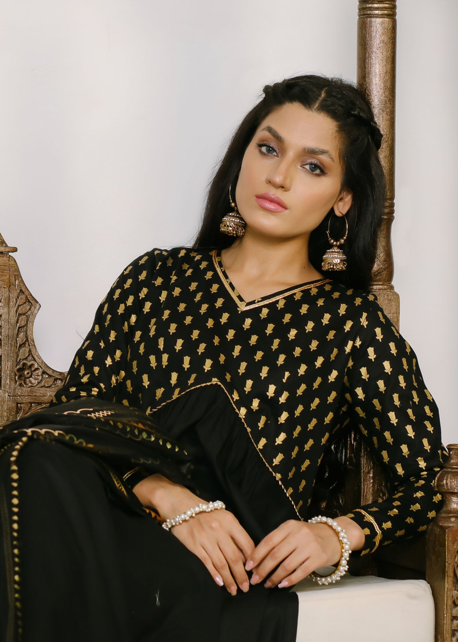 Shades By Abeeha Usman BLACK Women 3pcs