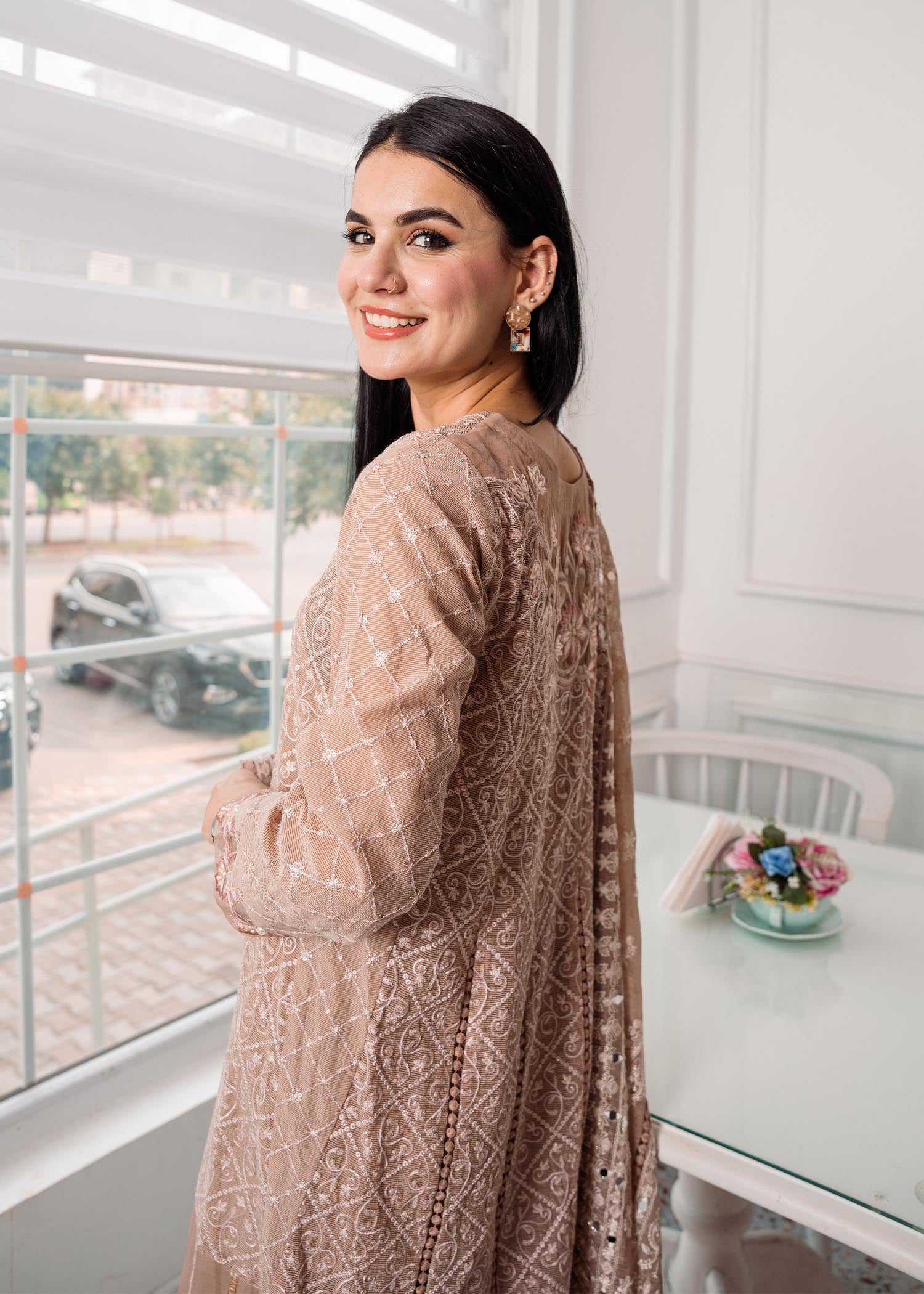 Rang-e-Haya Wilbur (Clay Beige) Women 4pcs