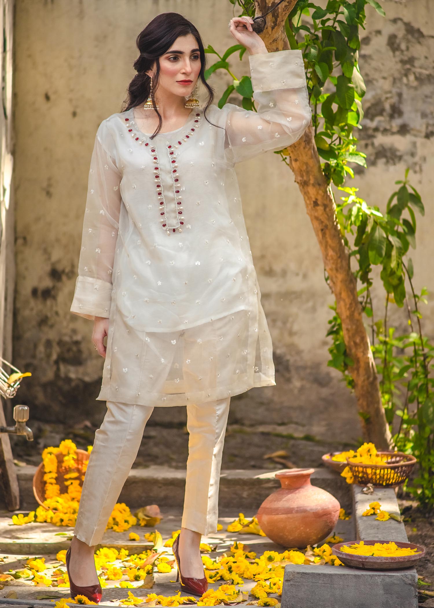 Pirzada Shaheryar Khan MAJESTIC PEARL Women 4pcs