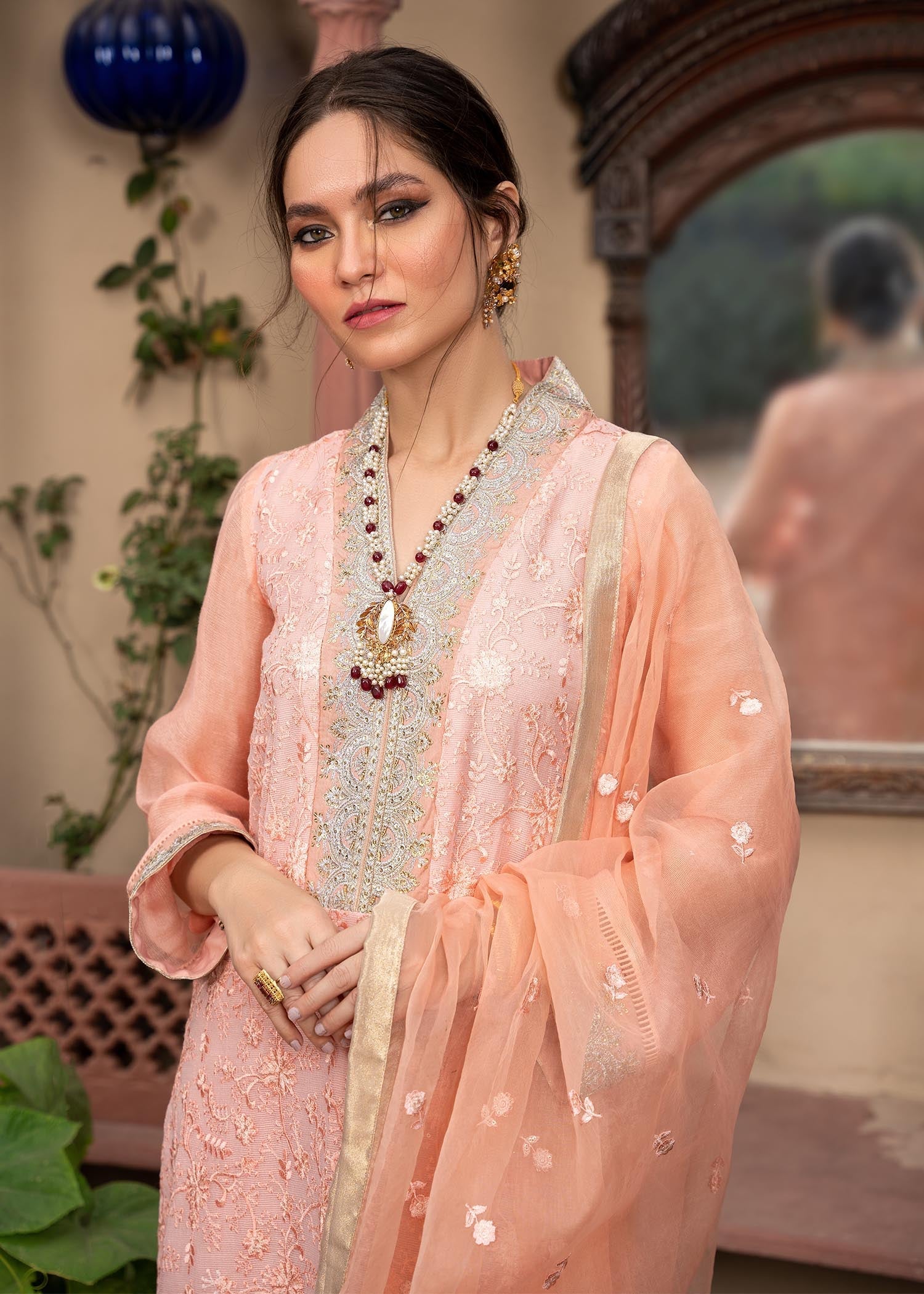 Rang-e-Haya Rang e Haya Maya Peach Women 4pcs