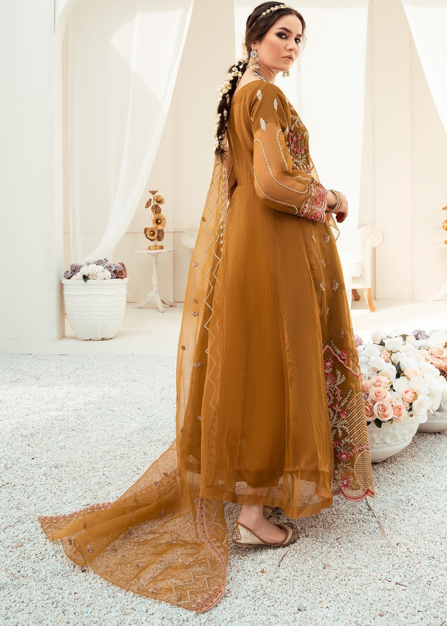 Zebaye Shamsa US524 A MUSTARD Women 3pcs