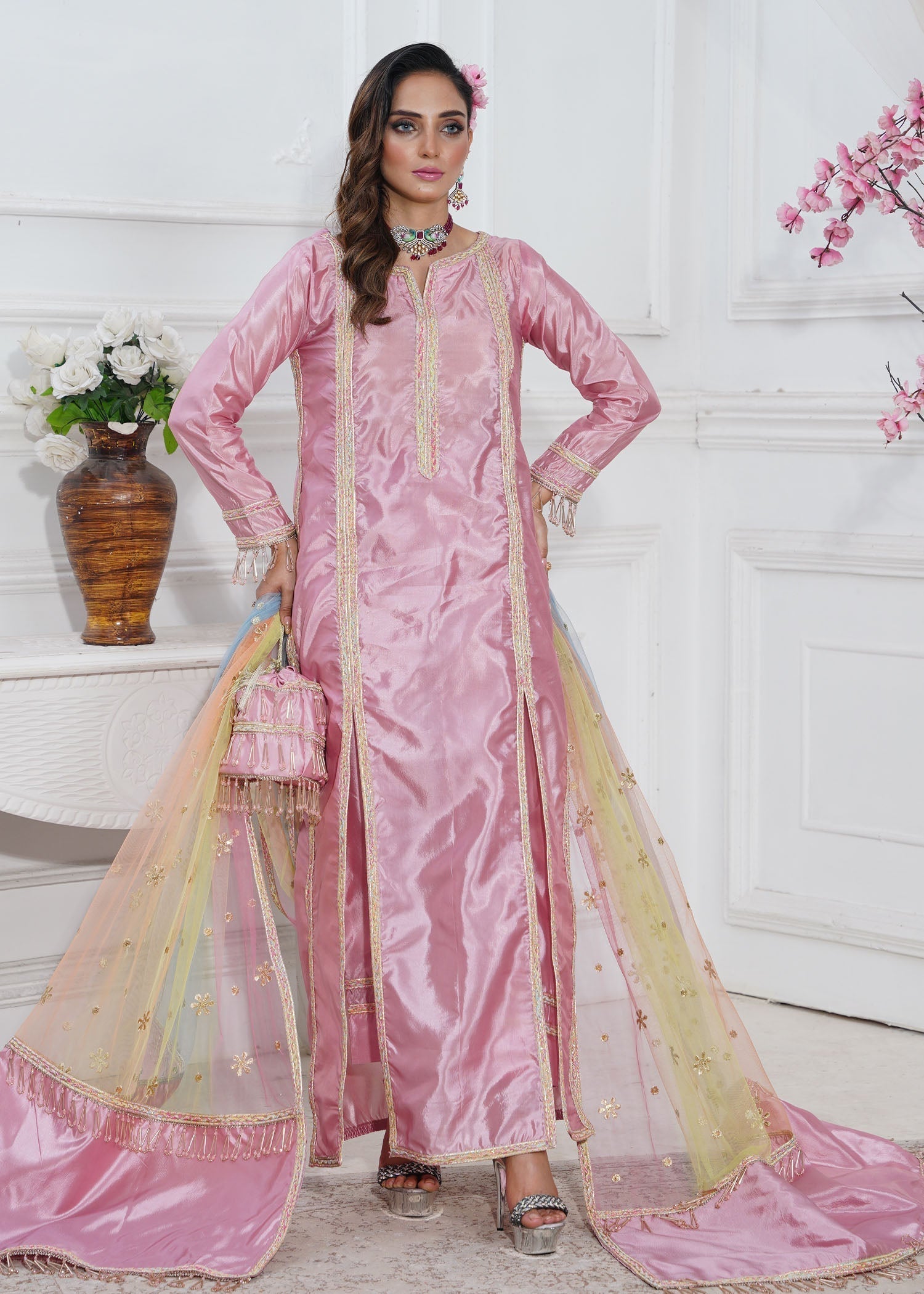 Somi By Salma Saleem Mushk Women 4pcs