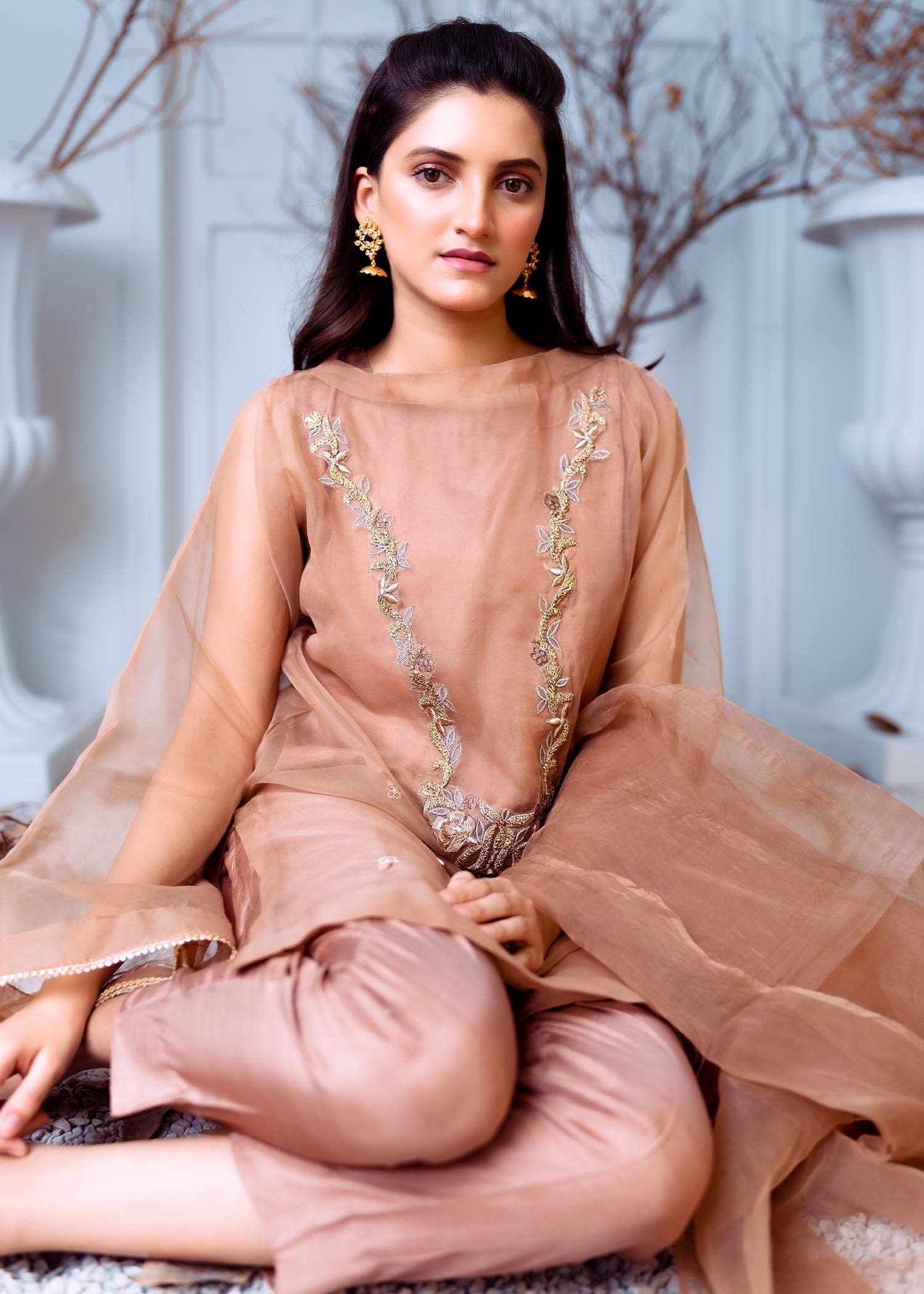 Pirzada Shaheryar Khan HONEY COMB Women 4pcs