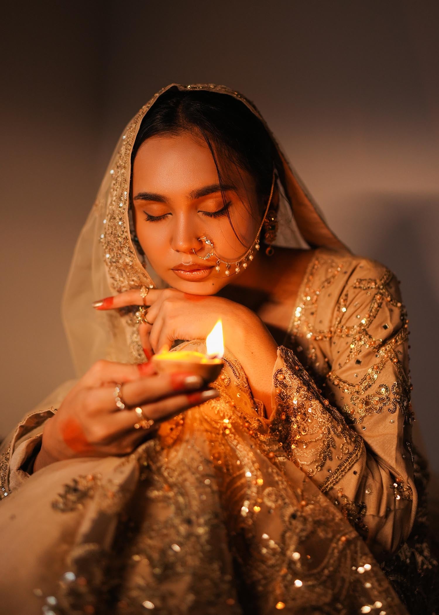 Haseens Official Nashmia Women 4pcs