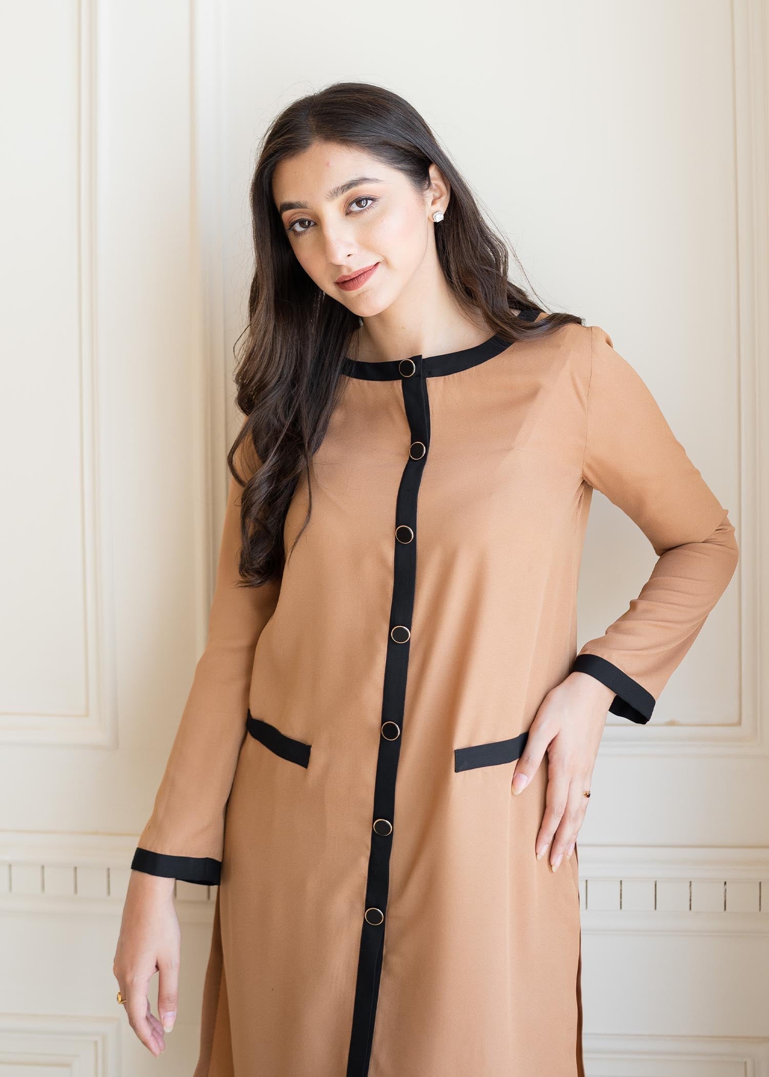 Aisling By Nirmal French Beige Women 2pcs