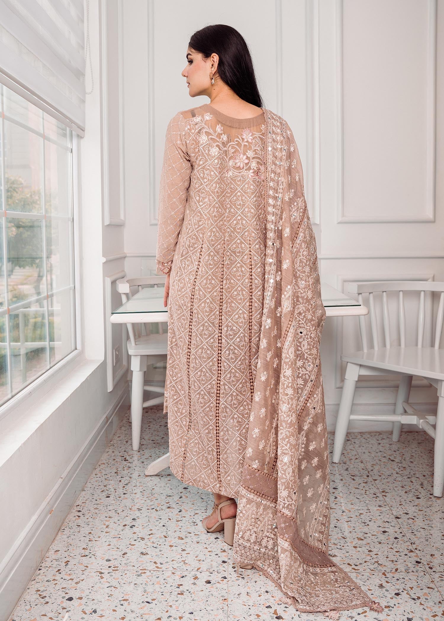 Rang-e-Haya Wilbur (Clay Beige) Women 4pcs