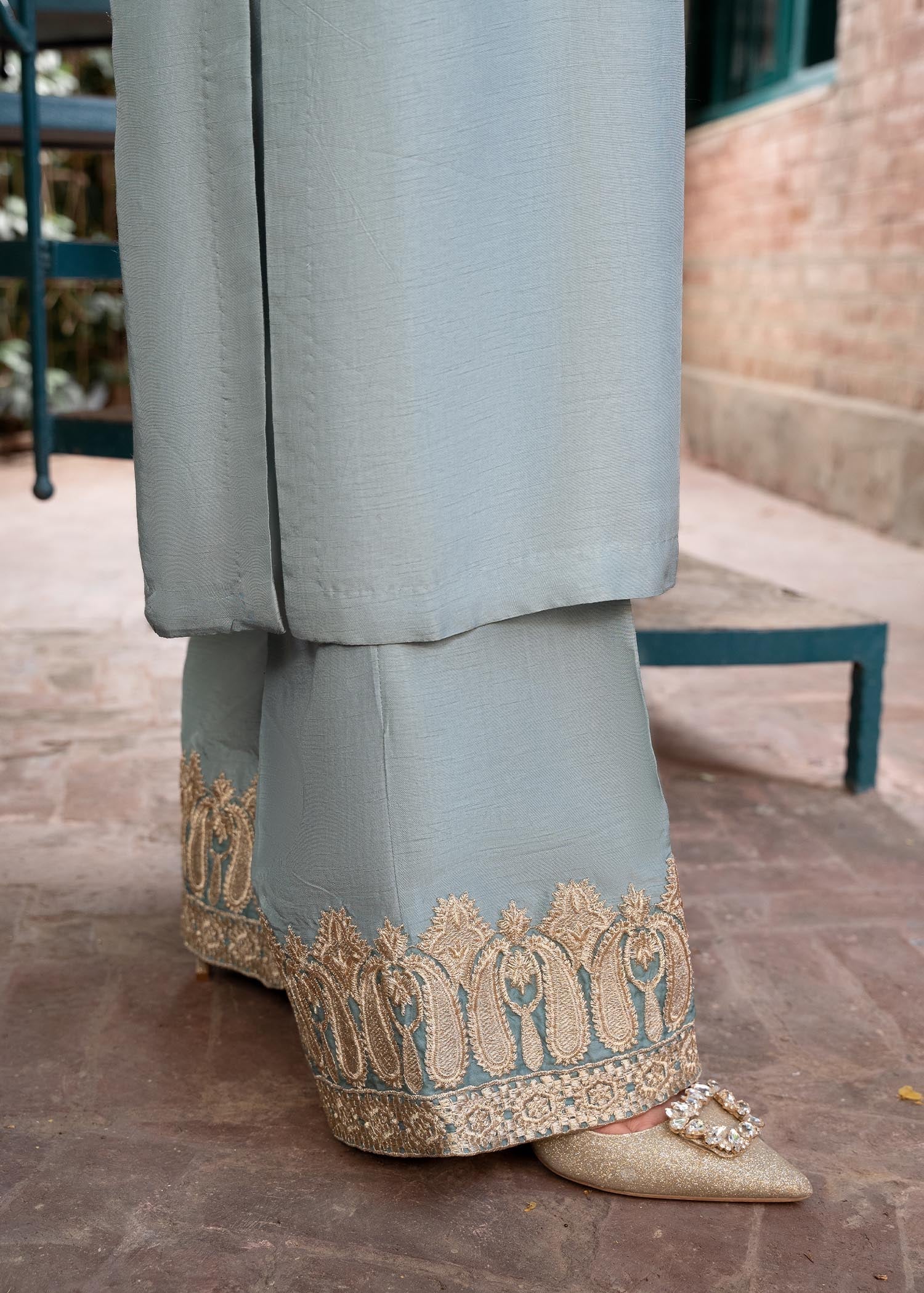 Rang-e-Haya Shireen Iceblue Women 3pcs