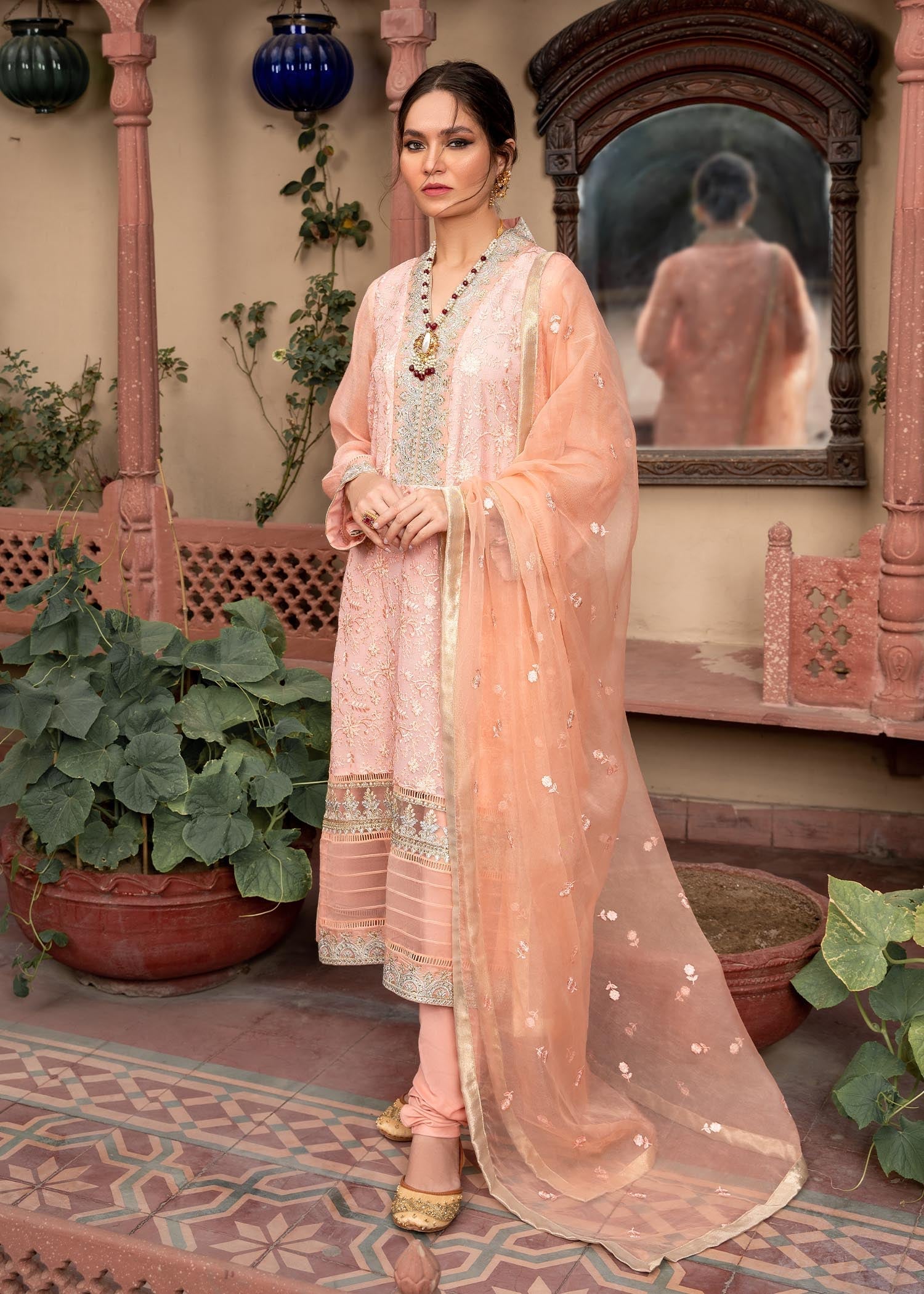 Rang-e-Haya Rang e Haya Maya Peach Women 4pcs