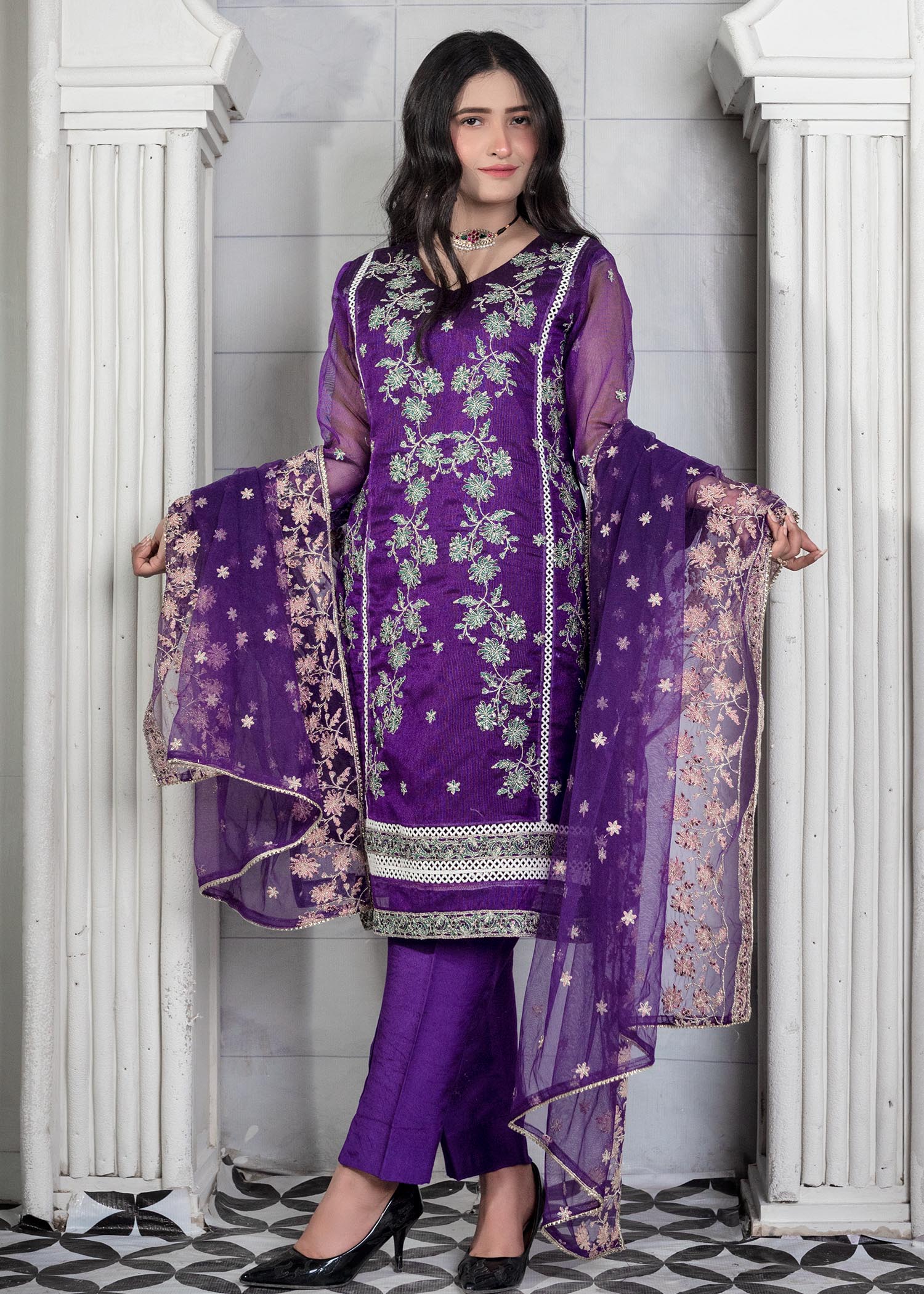 A&J Urooj 1 Women 3pcs