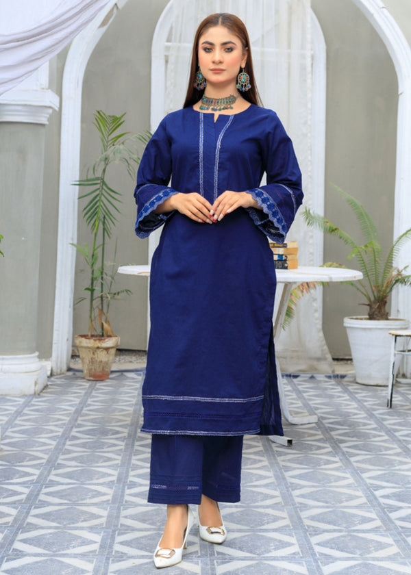 Atrangi NAVY BLUE DRESS (CC 581) Women 2pcs