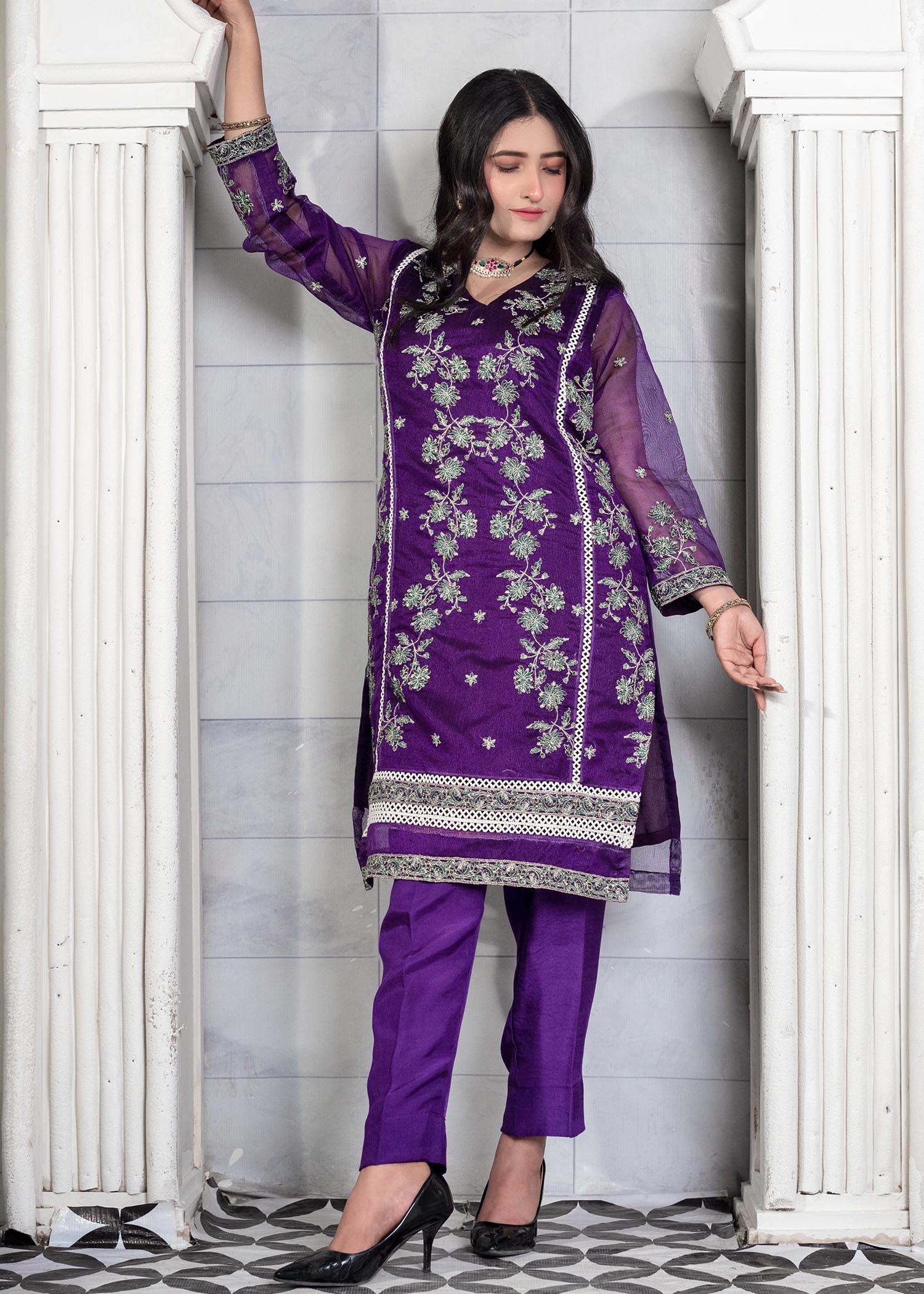 A&J Urooj 1 Women 3pcs