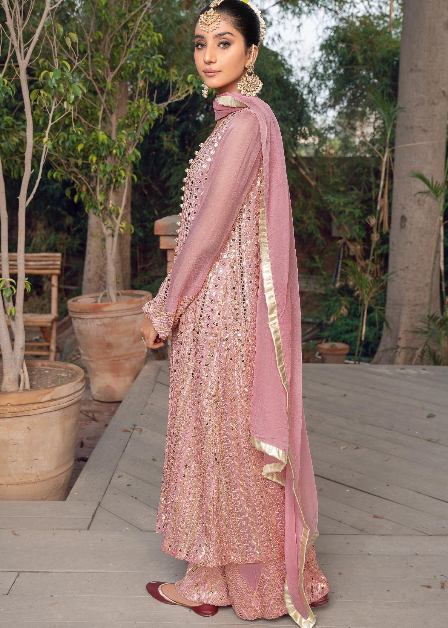 Rang-e-Haya Ufaq Hot Pink Women 4pcs