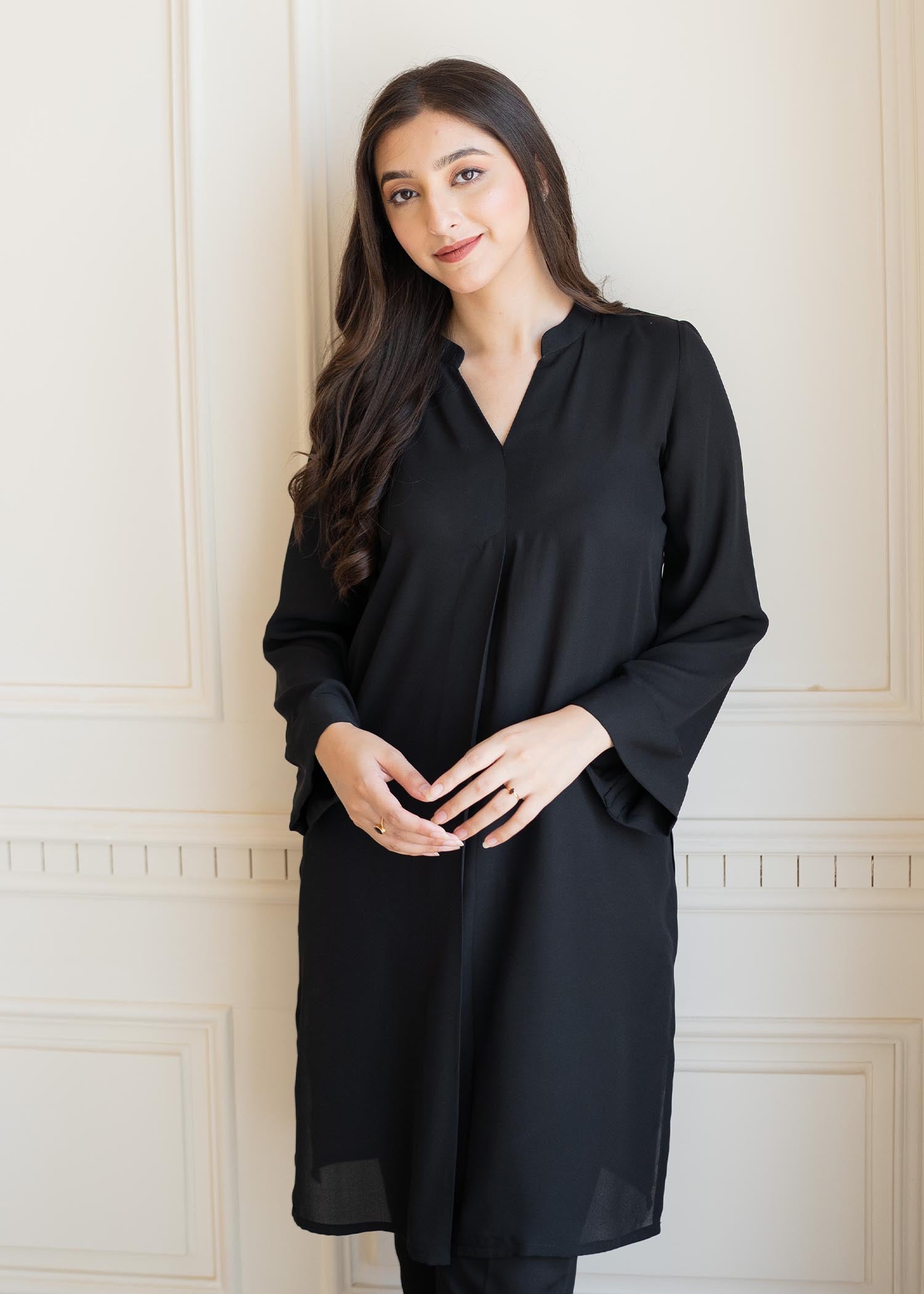 Aisling By Nirmal Classic Black Women 2pcs