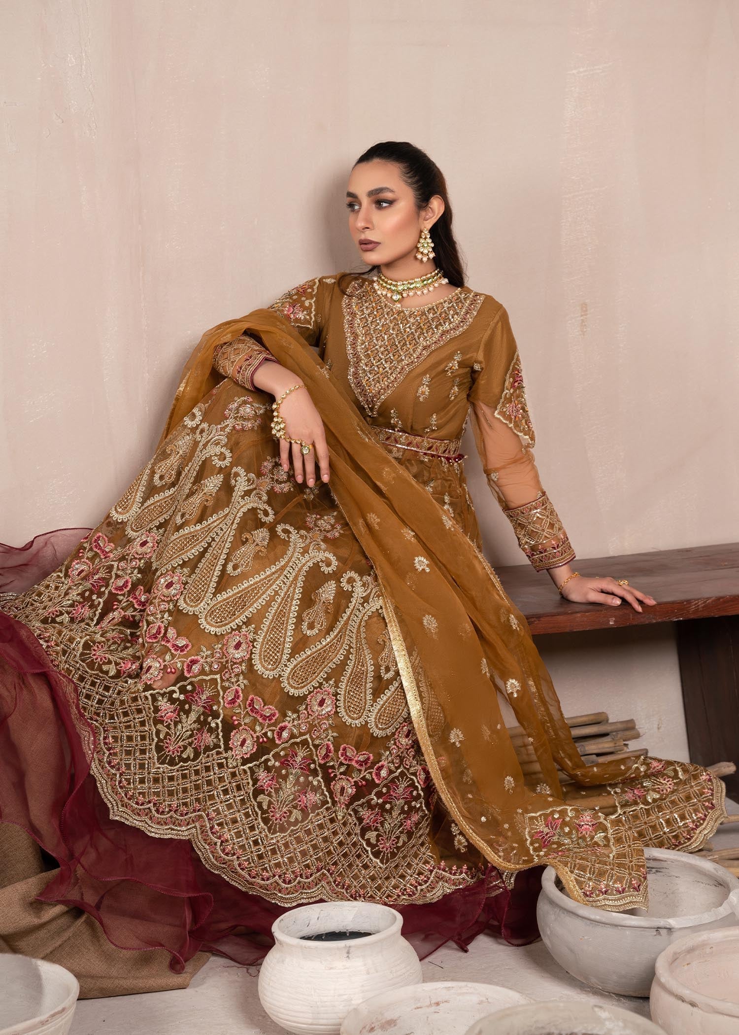 Zebaye US586 A Gold(SB) Women 3pcs