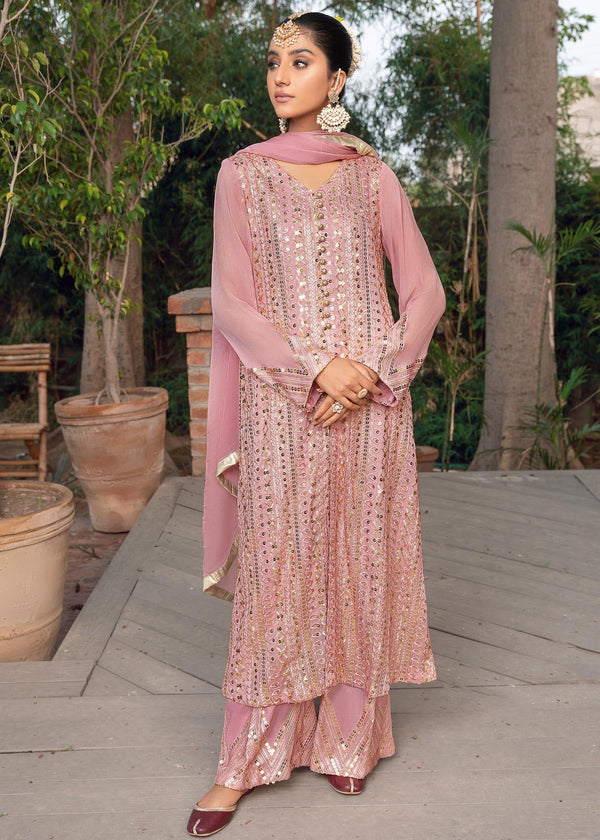 Rang-e-Haya Ufaq Hot Pink Women 4pcs