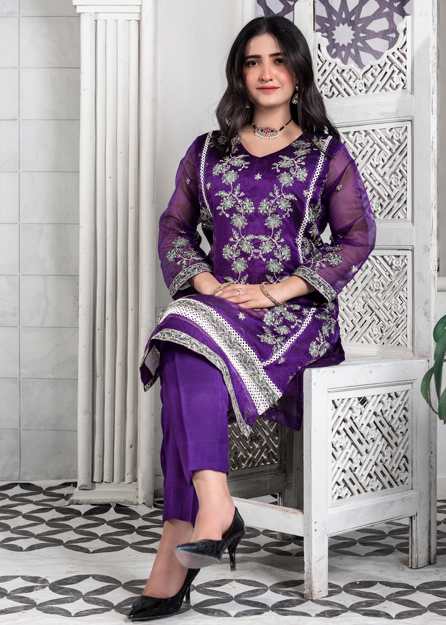 A&J Urooj 1 Women 3pcs