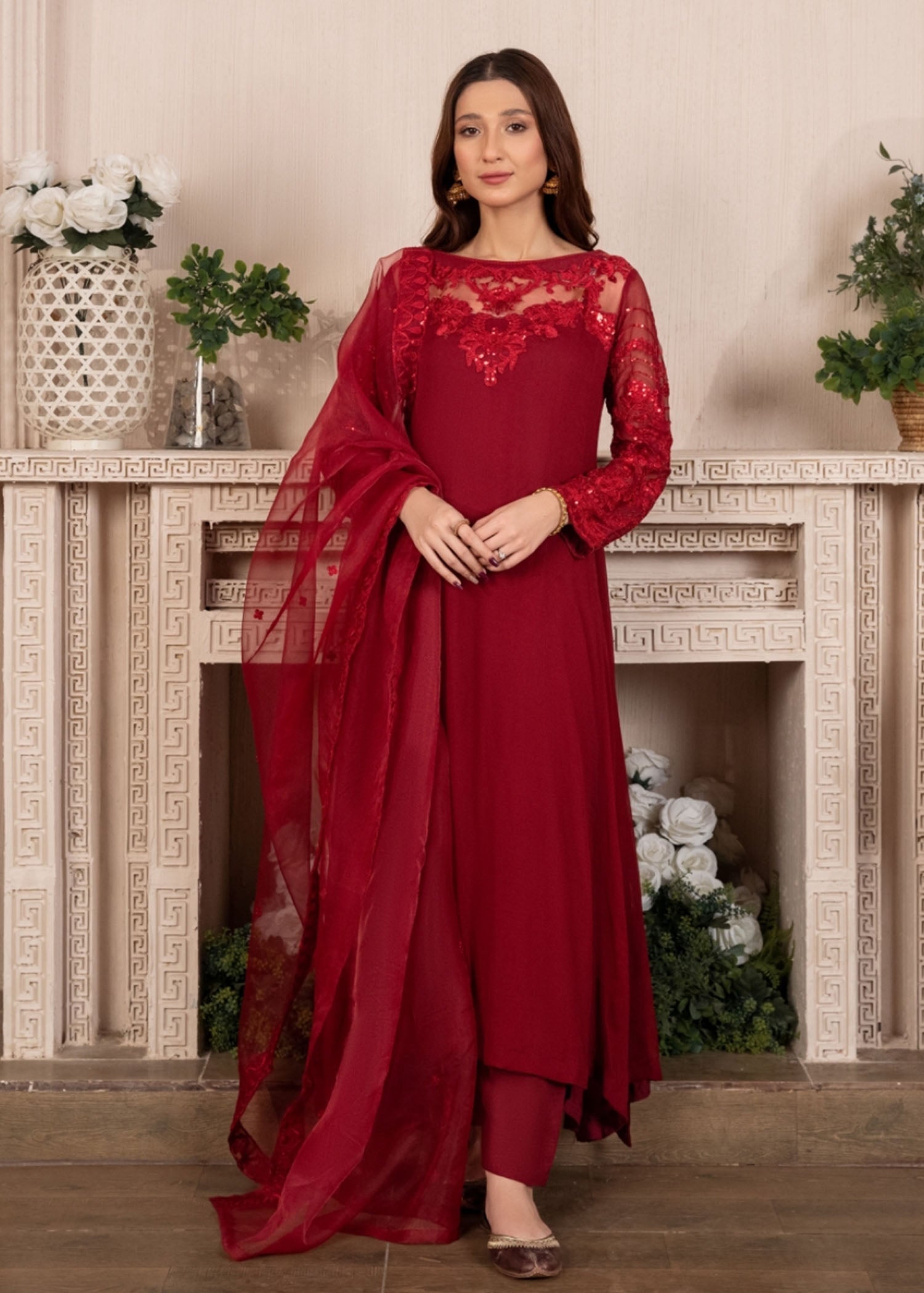 Agha Jaan Laali Women 3pcs