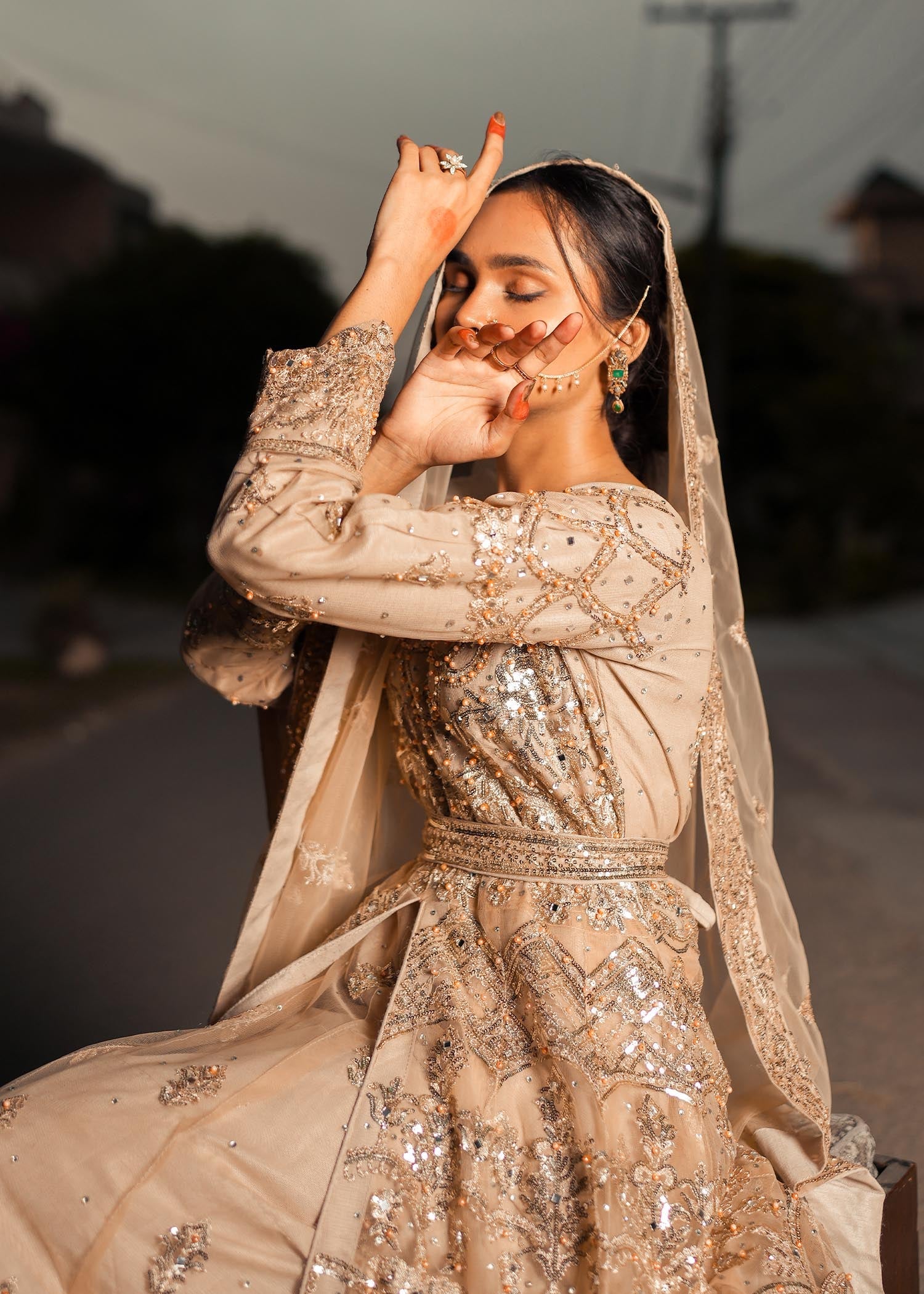 Haseens Official Nashmia Women 4pcs