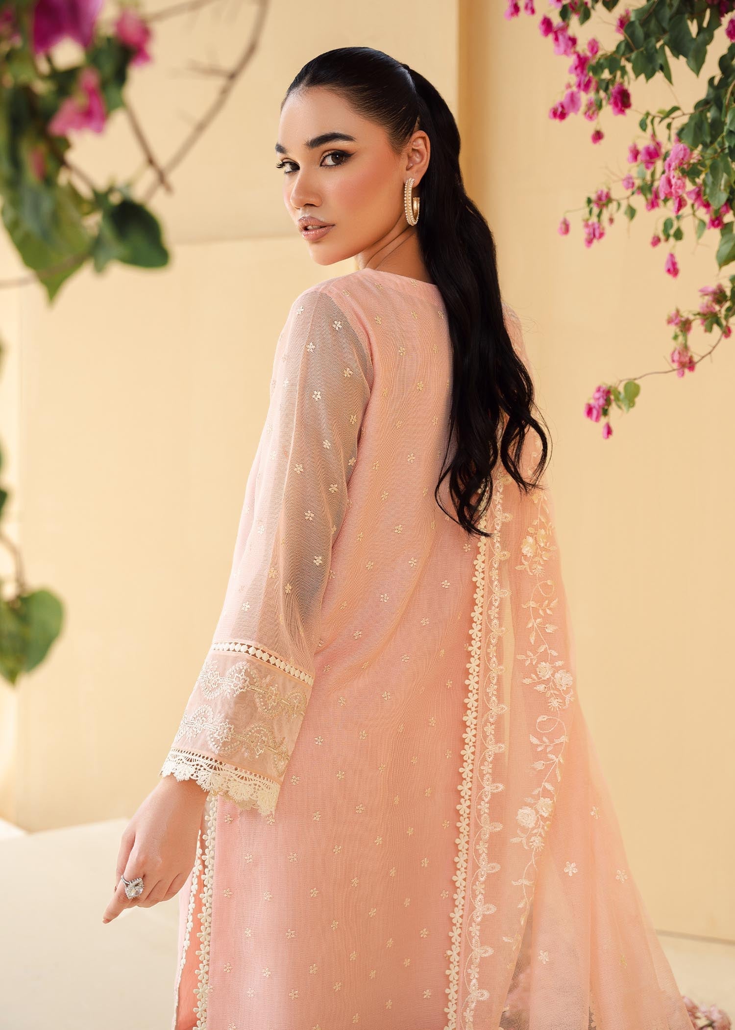 Rang-e-Haya Ayla (Pink) Women 4pcs