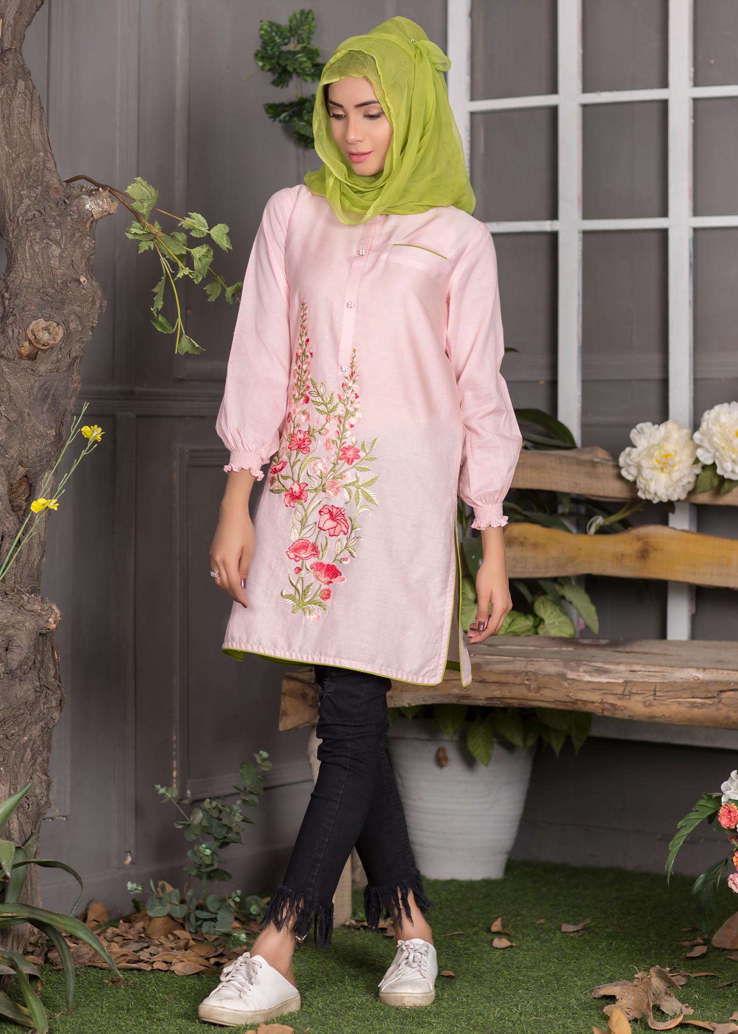 Sparkles Joelle Pink Top Women 1pcs