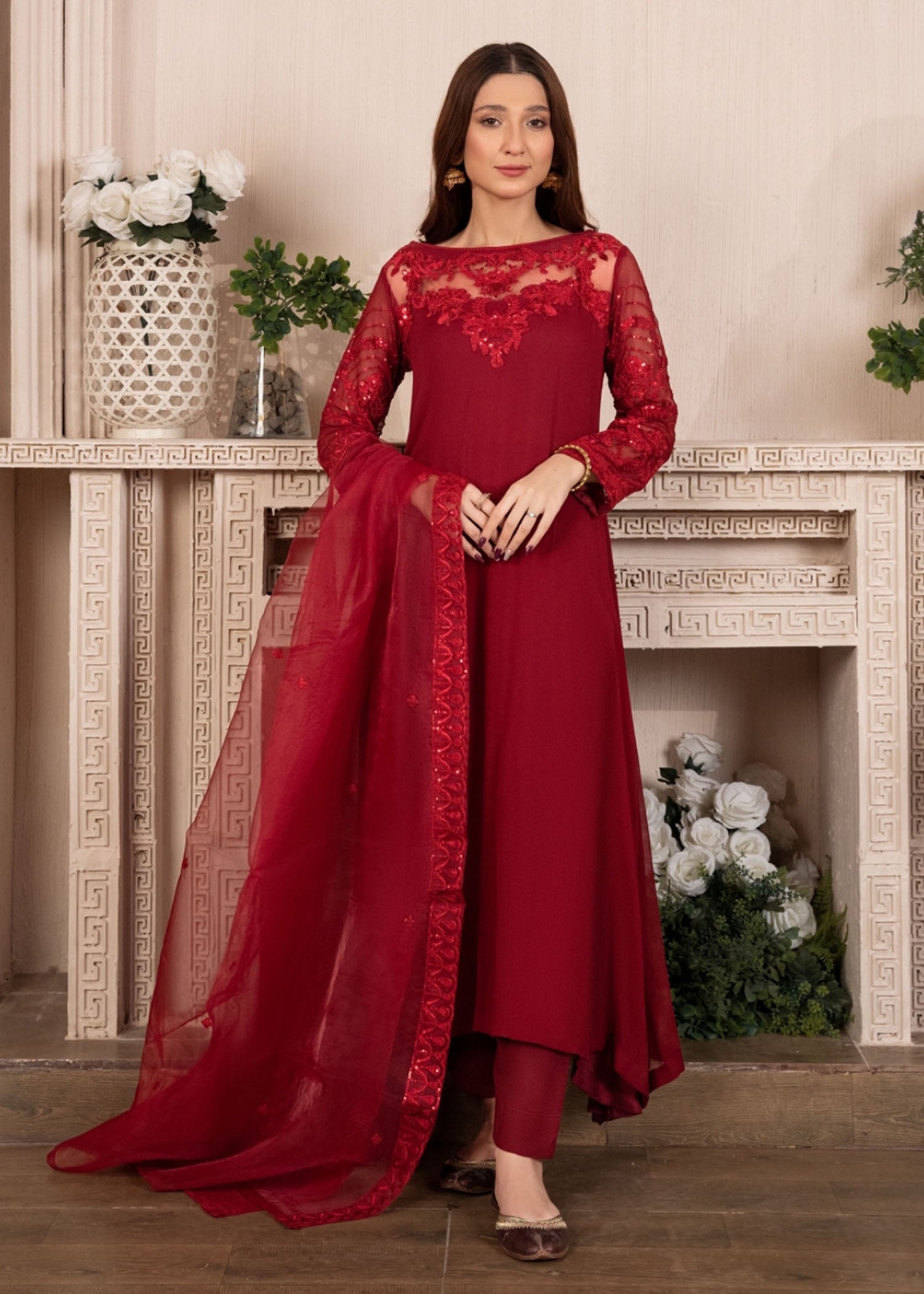 Agha Jaan Laali Women 3pcs
