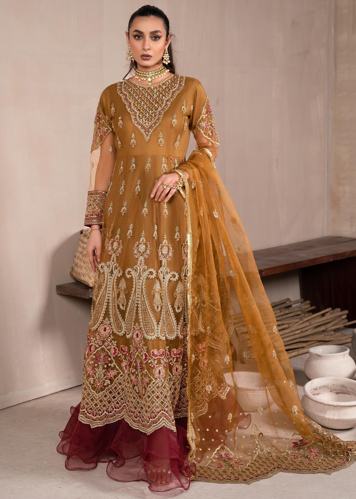 Zebaye US586 A Gold(SB) Women 3pcs