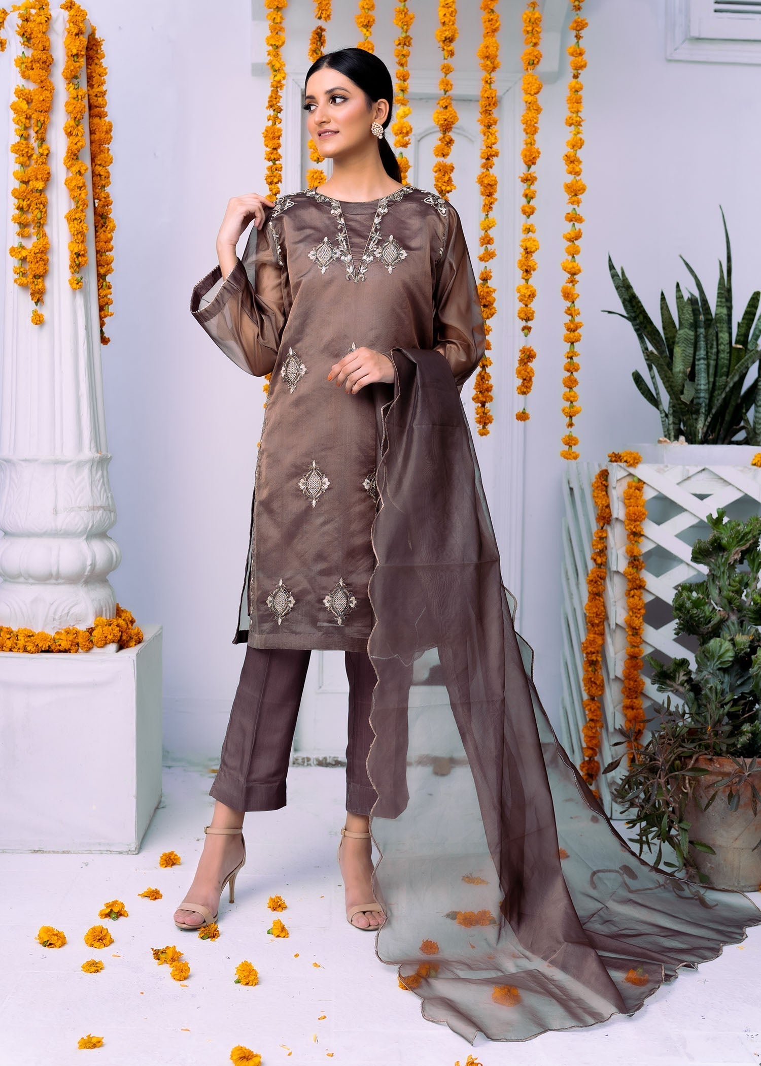 Pirzada Shaheryar Khan COPPER HAZE Women 3pcs