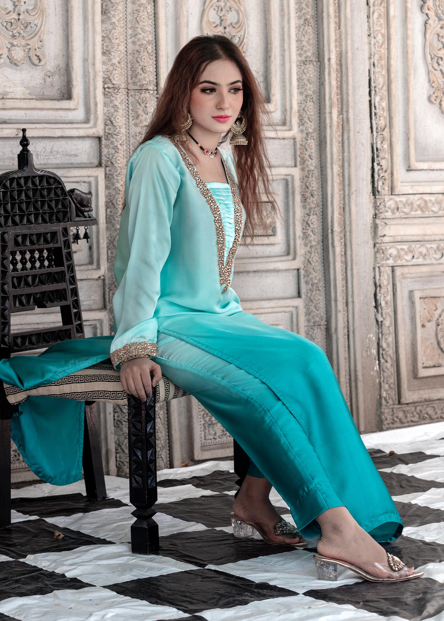 A&J Rock n roll (blue) Women 2pcs