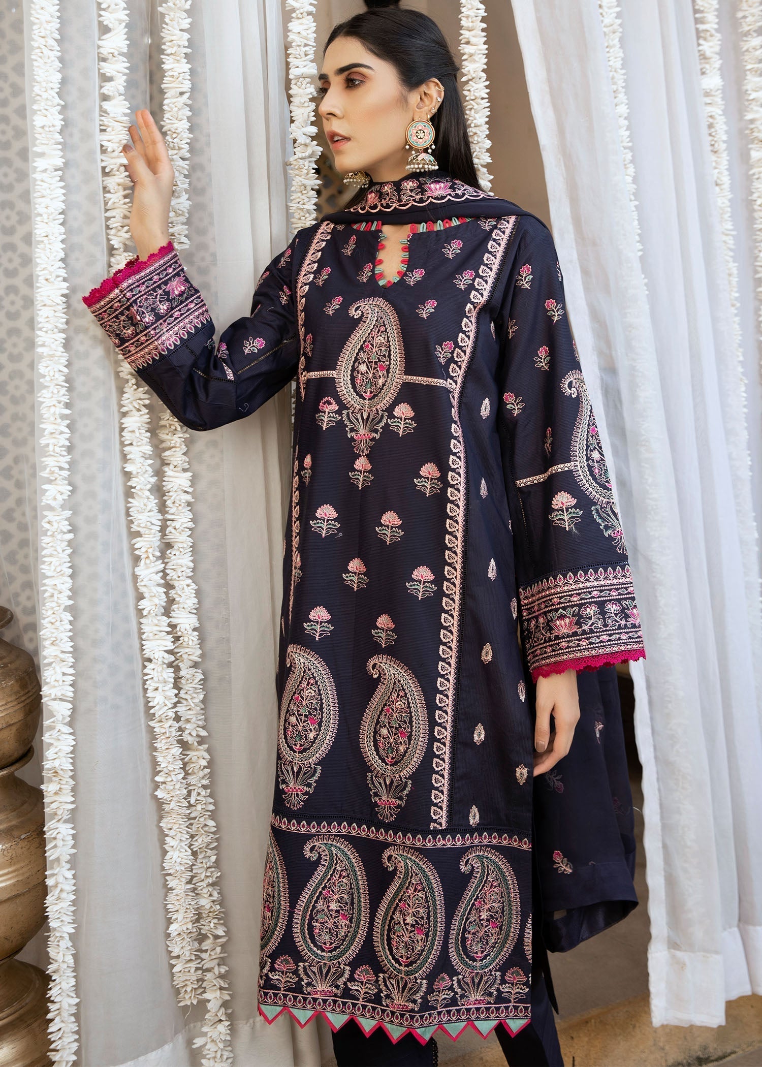 Zoya & Zaha Dark Blue Women 3pcs