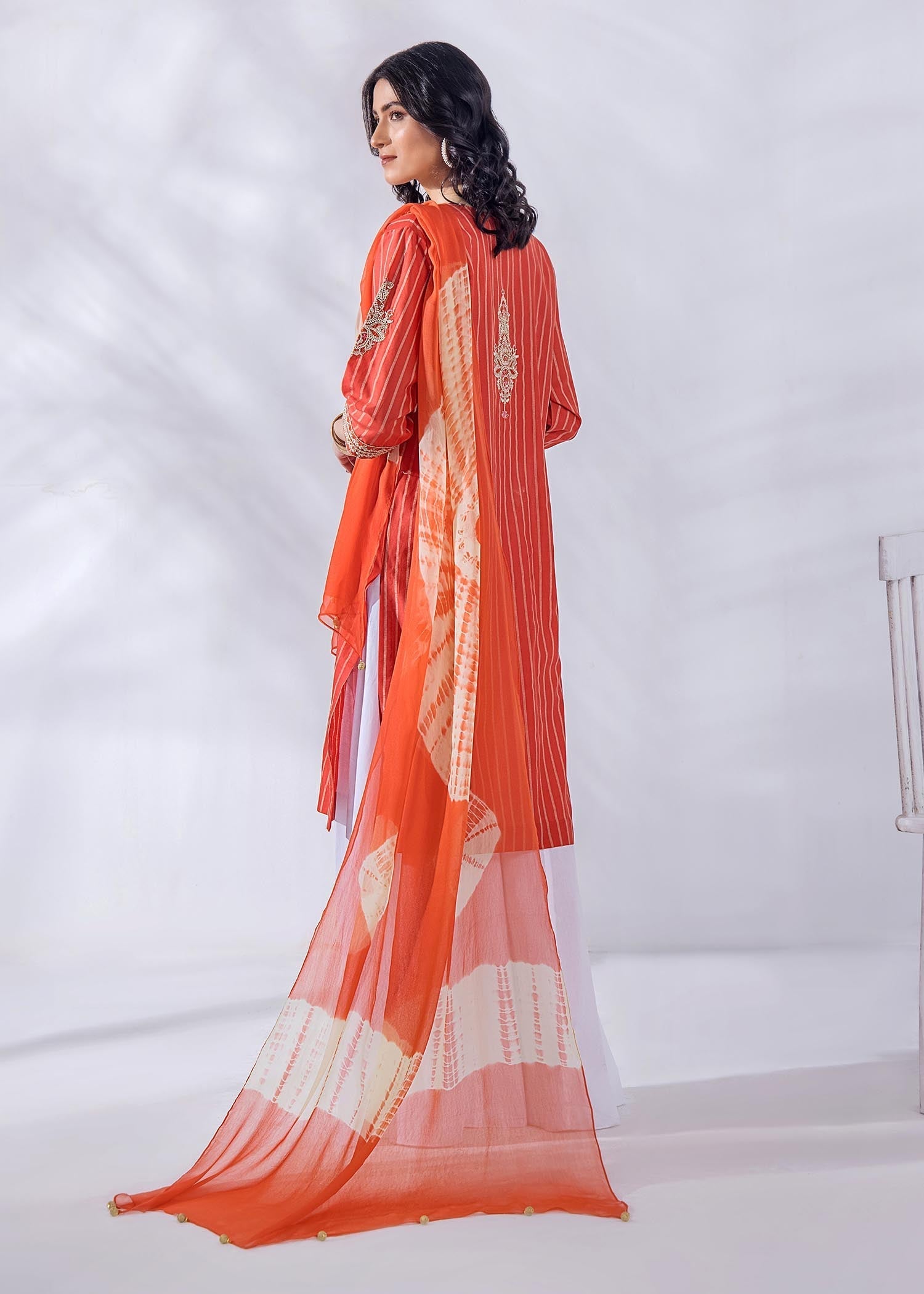 Malook Aliana Rust Women 1pcs