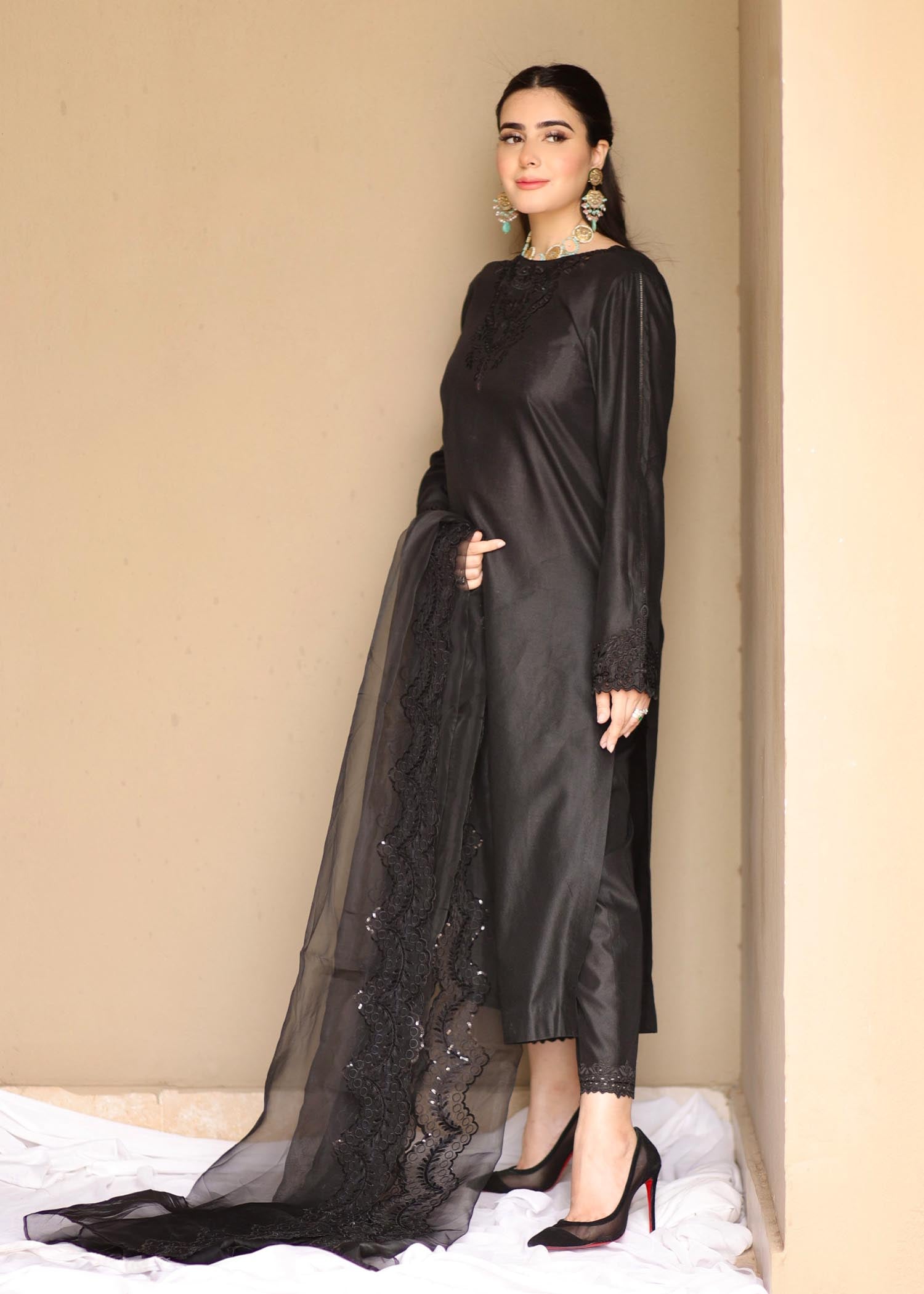 Maroon By Iqra Chaudhry Maroon by Iqra Black Pearl Women