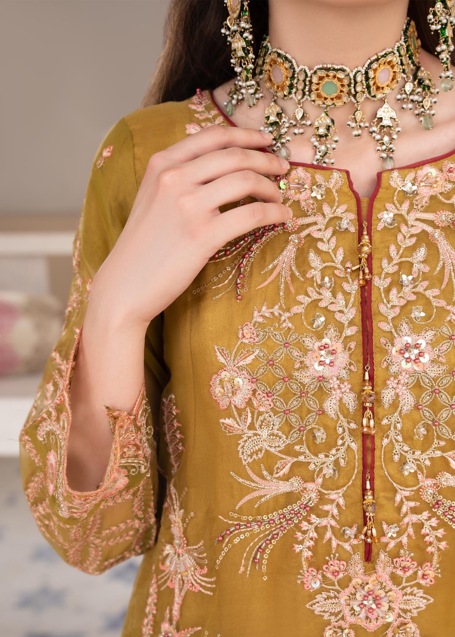 Zebaye US490 A MUSTARD(SB) Women 3pcs