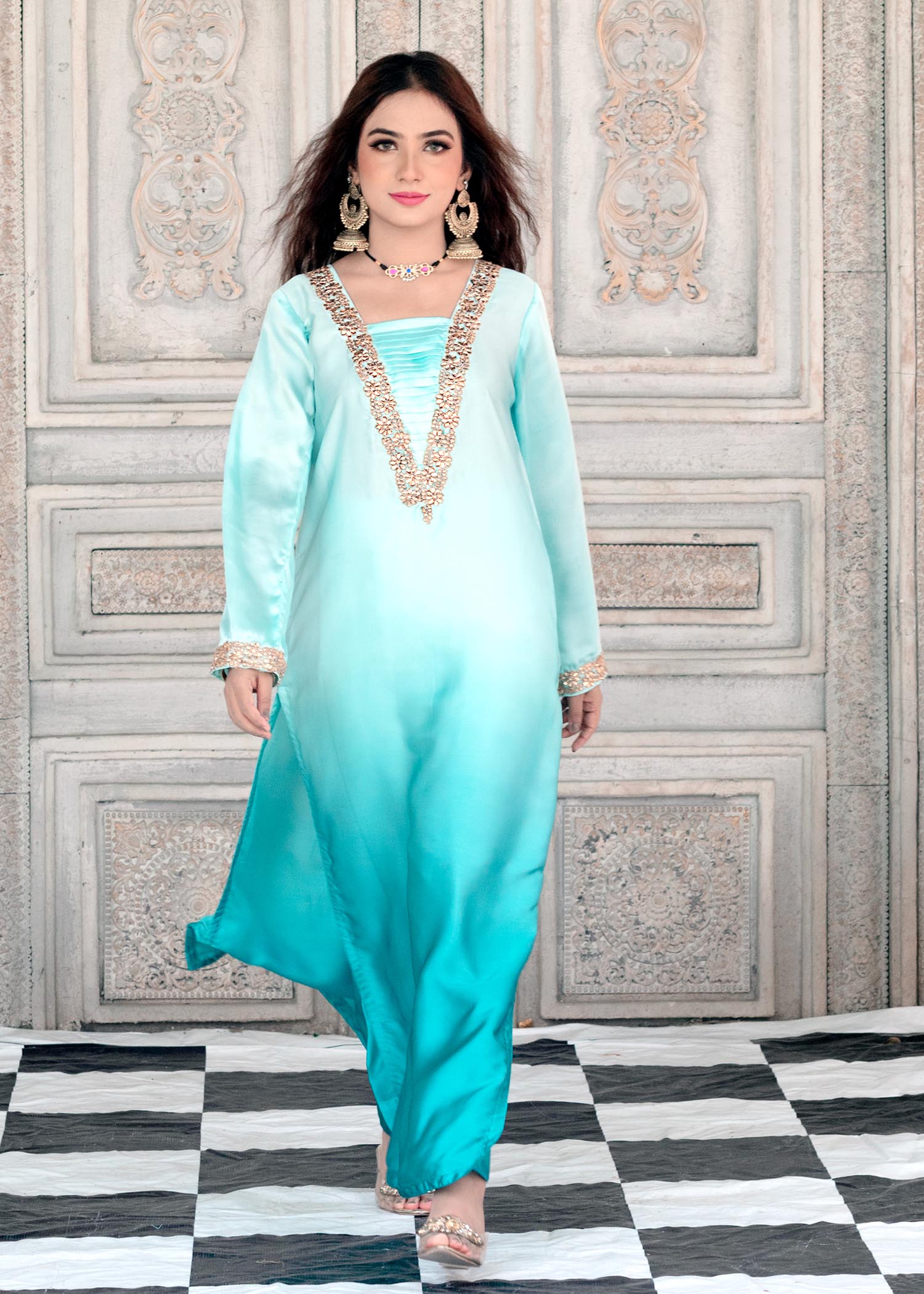 A&J Rock n roll (blue) Women 2pcs