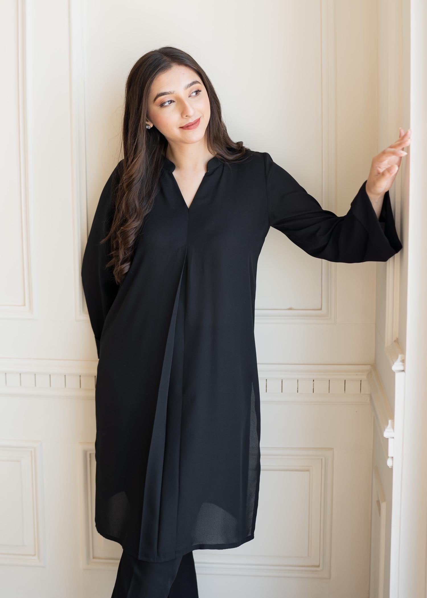 Aisling By Nirmal Classic Black Women 2pcs