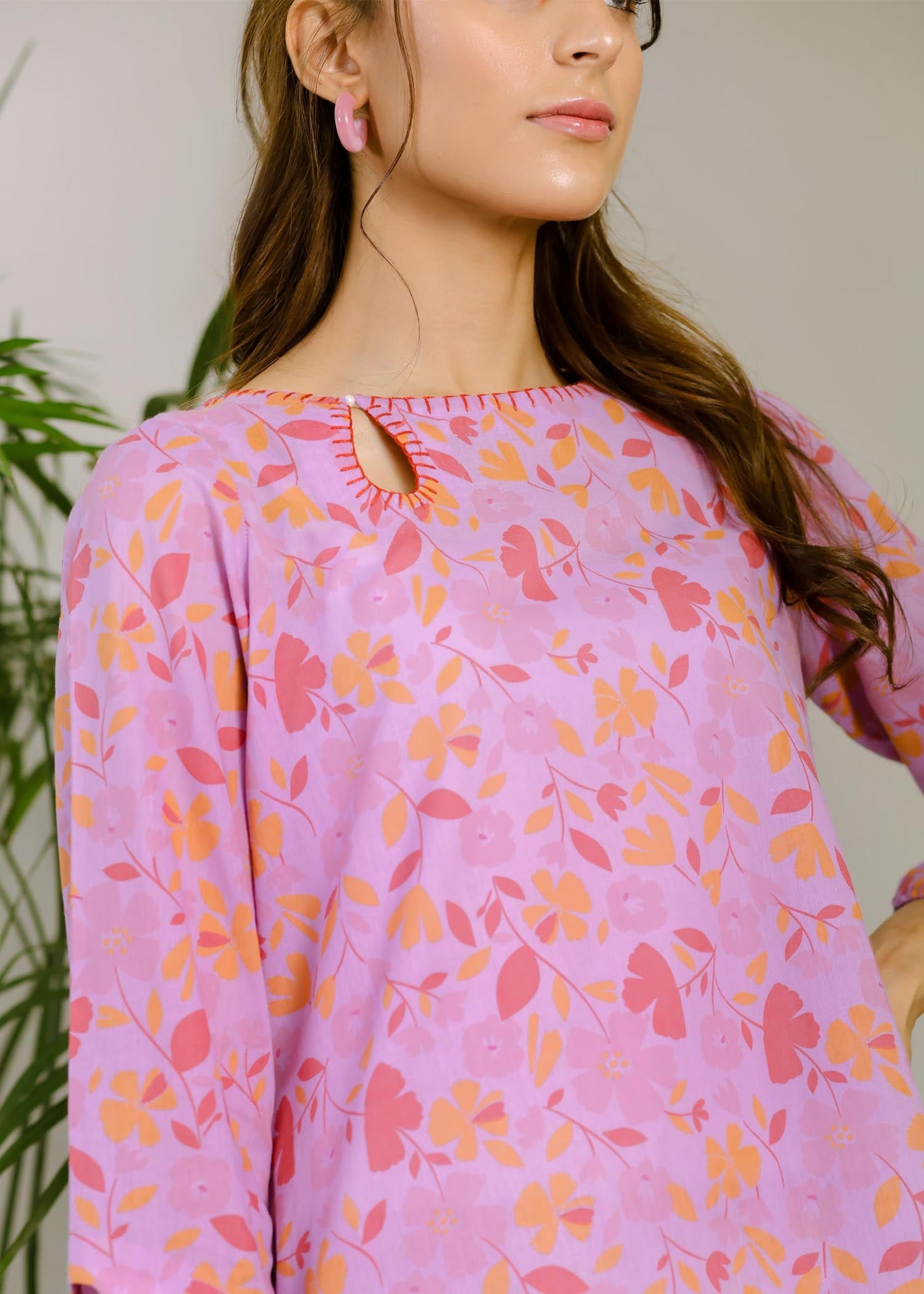 Shades By Abeeha Usman BRIGHT LILAC PRINT Women 2pcs