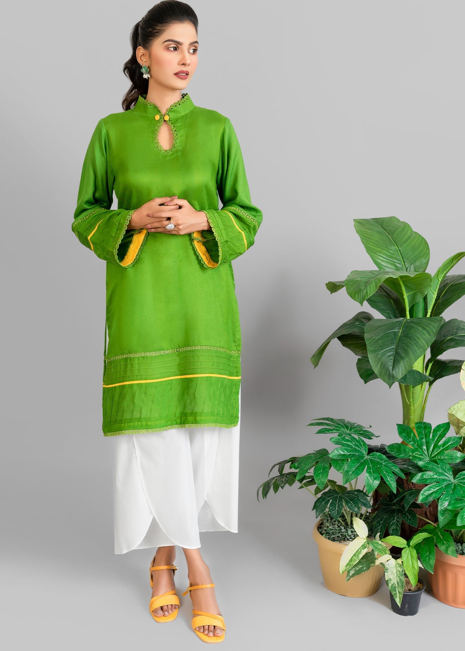 Nuqsh Basil Lime Women 2pcs
