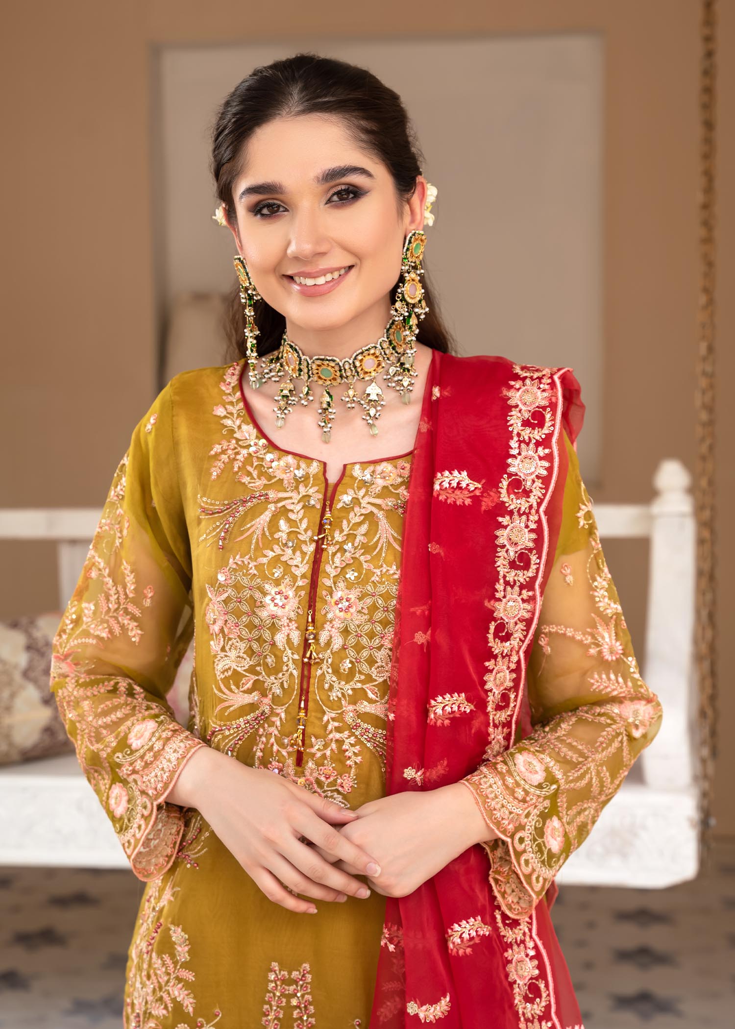 Zebaye US490 A MUSTARD(SB) Women 3pcs