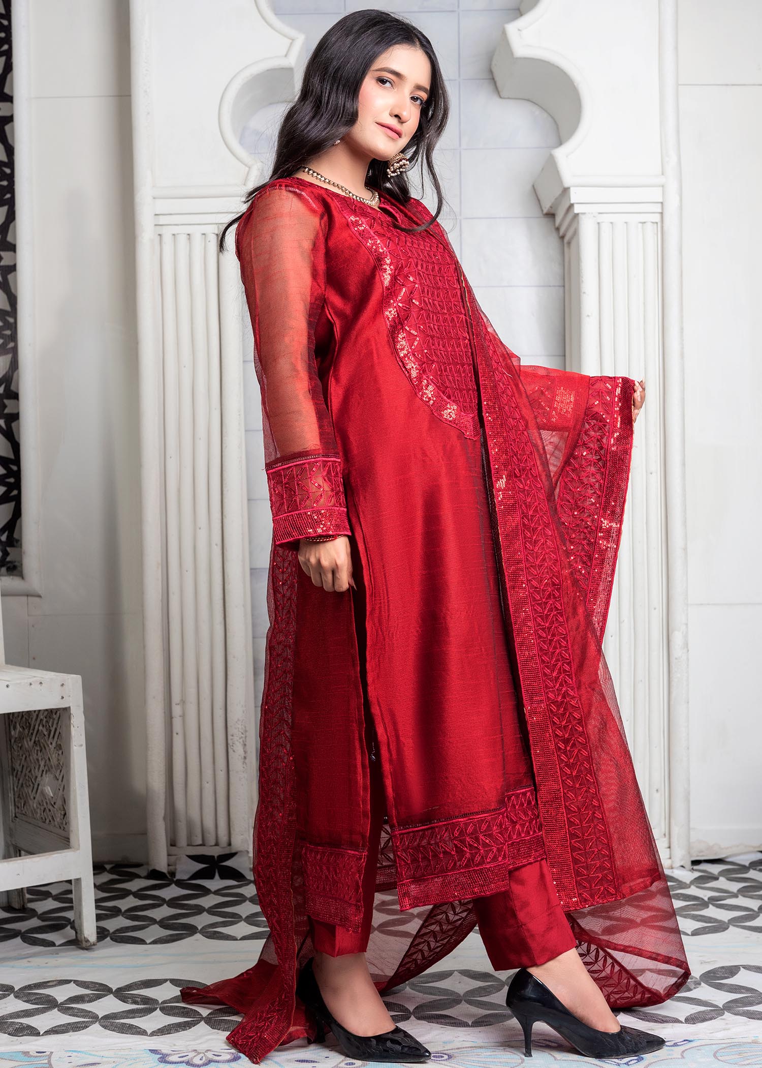 A&J Samreen 2 Women 3pcs