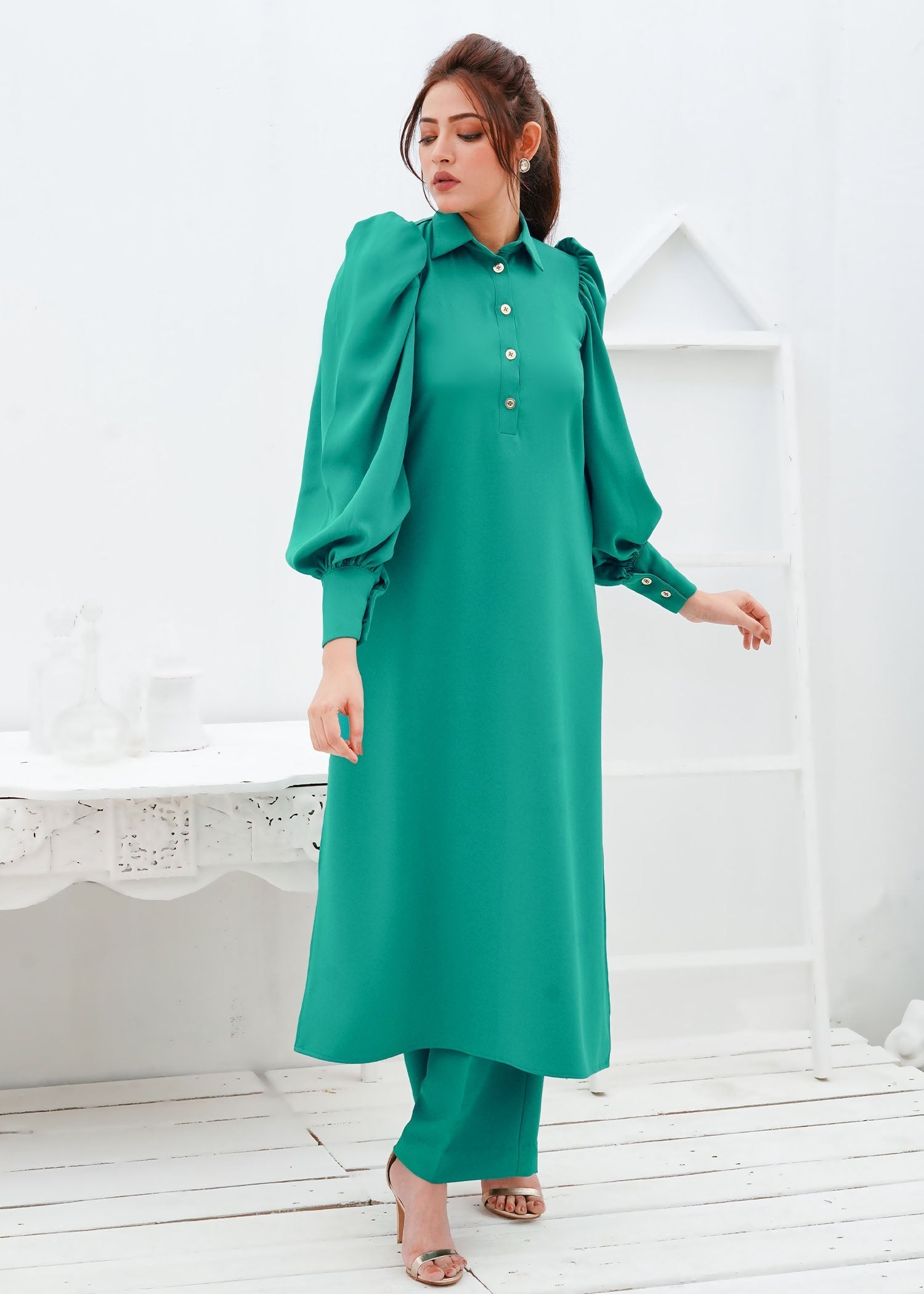 Zar Crepe Suit Women 2pcs