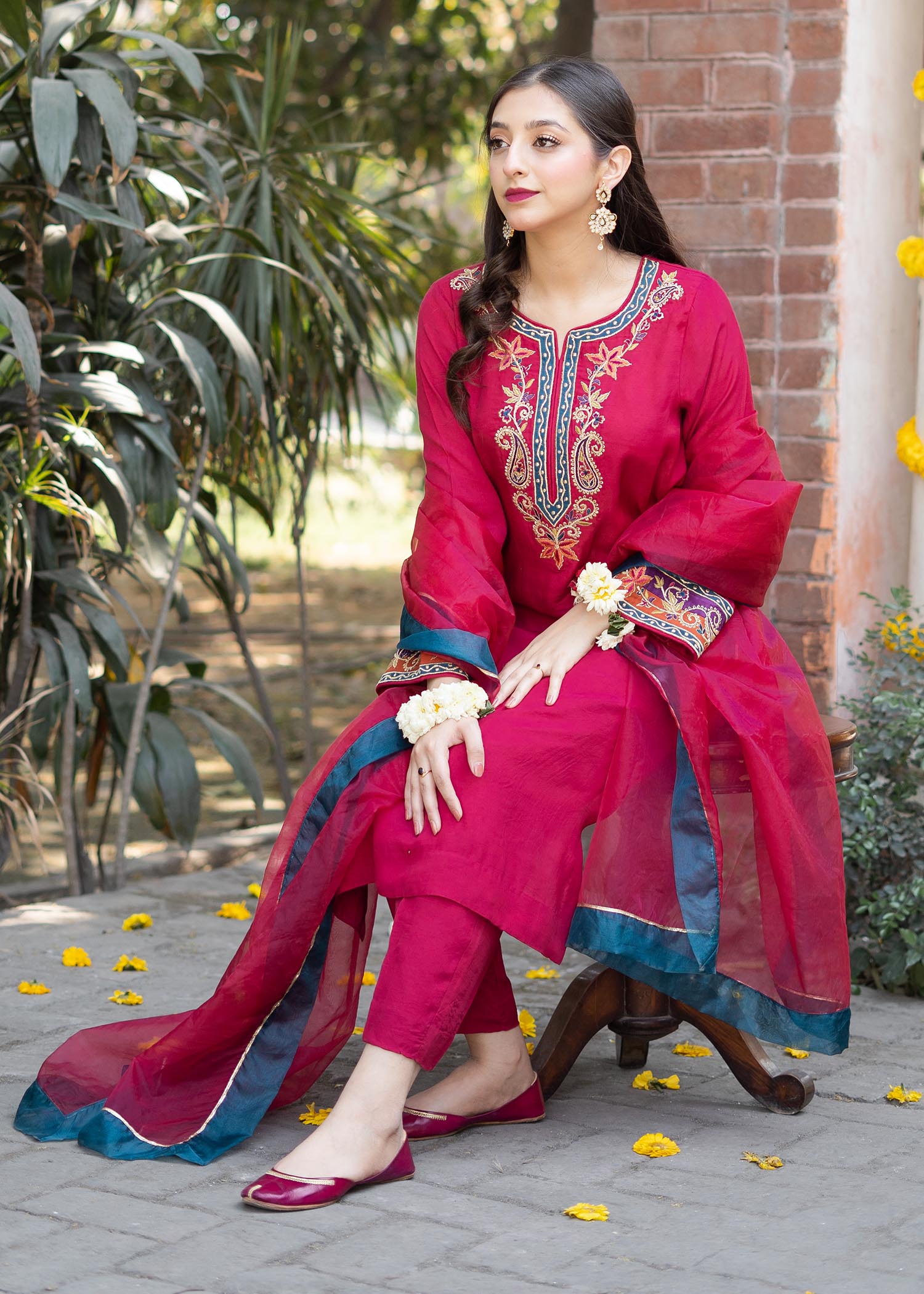 Aisling By Nirmal Gulabo Women 3pcs