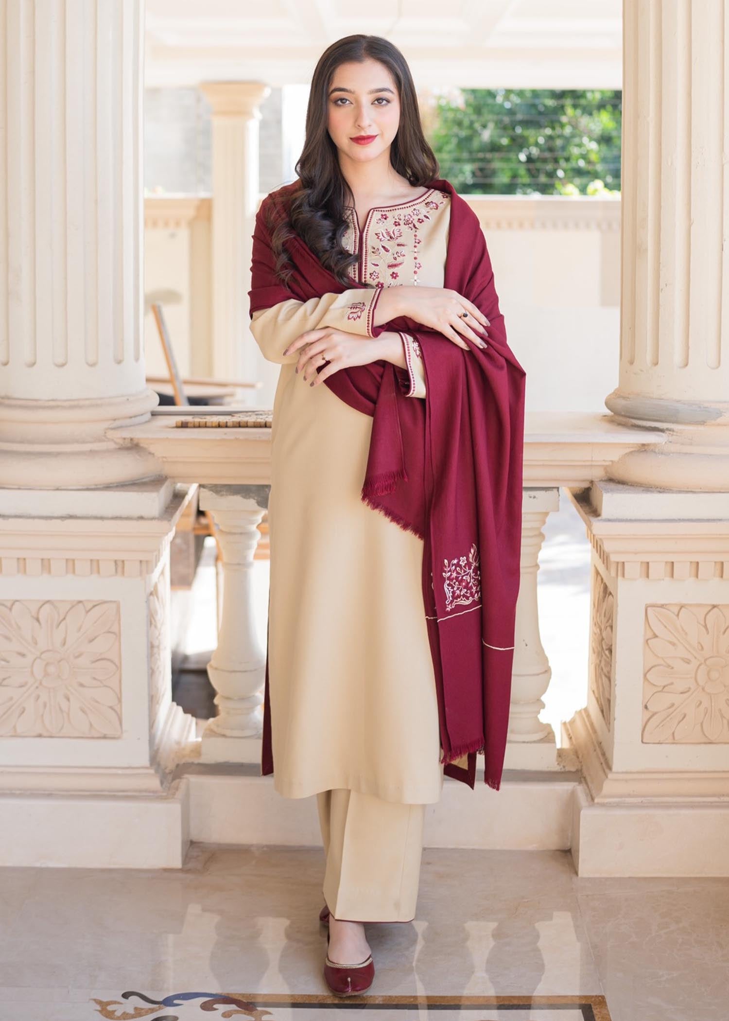 Aisling By Nirmal Natural Beige Women 3pcs