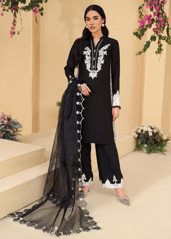 Rang-e-Haya Mansi (Black) Women 3pcs