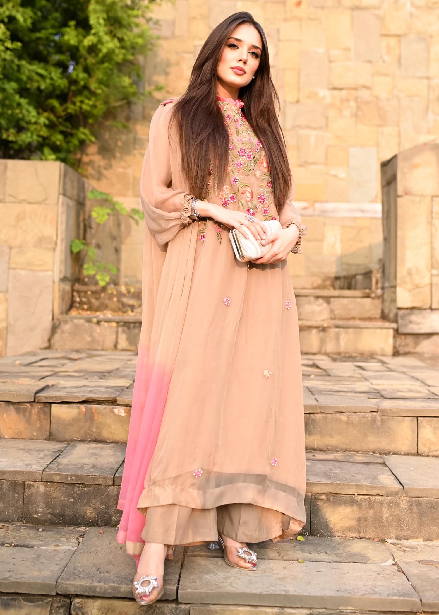 Manaal Arfeen Floral Desire Women 3pcs