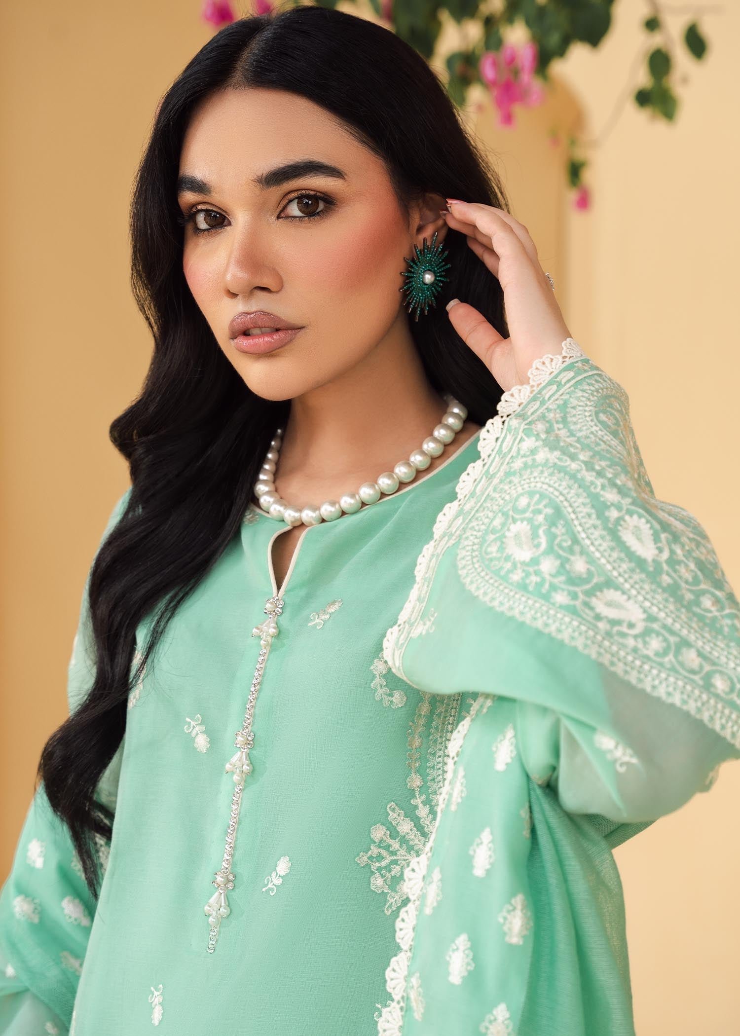 Rang-e-Haya Nehal (Ice Green) Women 4pcs
