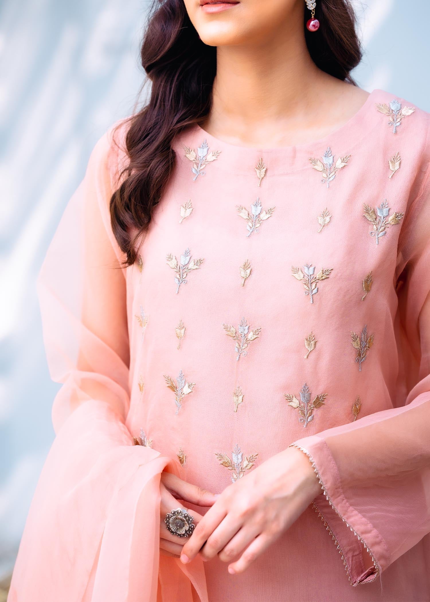 Pirzada Shaheryar Khan CHERRY LIME Women 4pcs