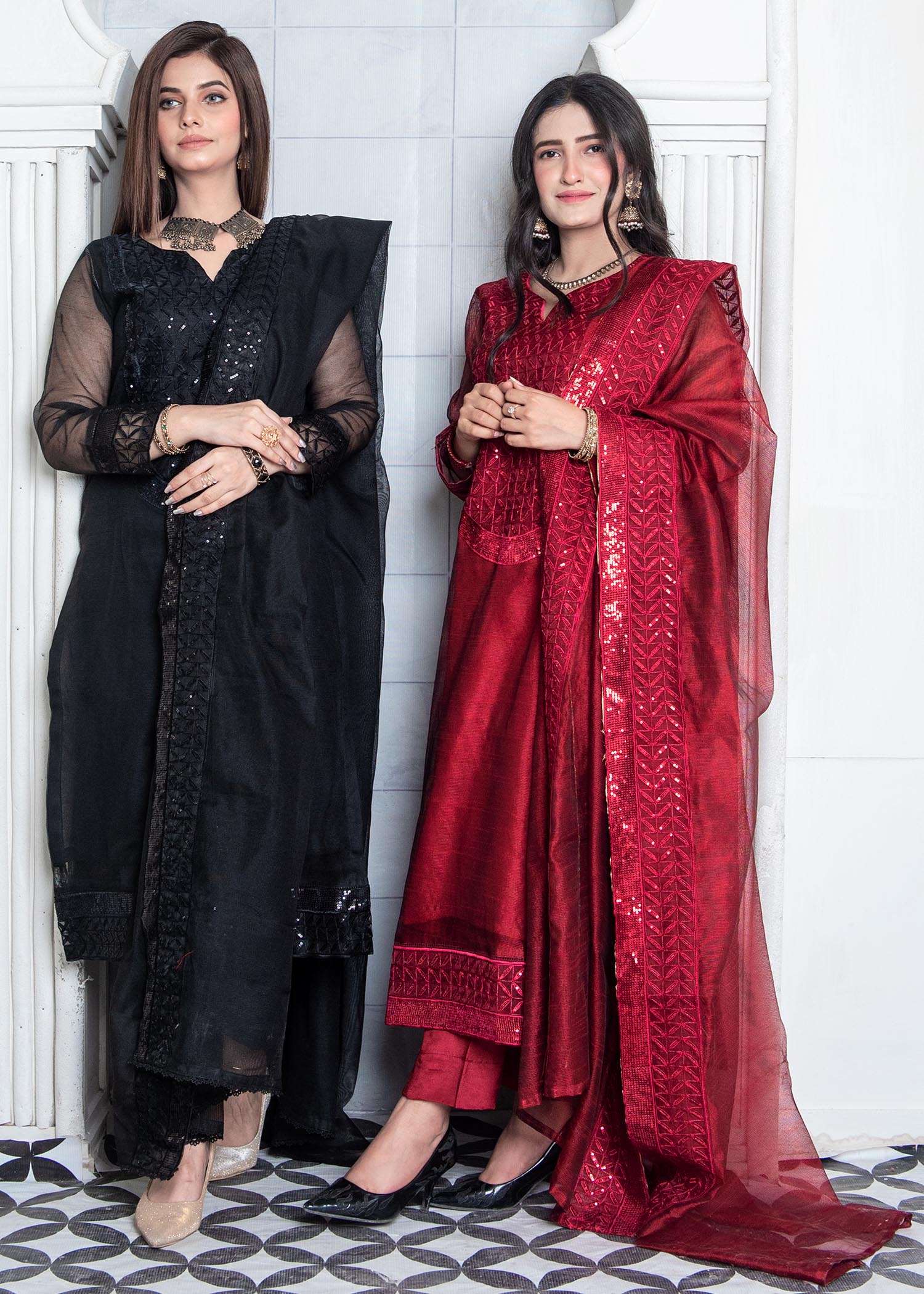 A&J Samreen 1 Women 3pcs