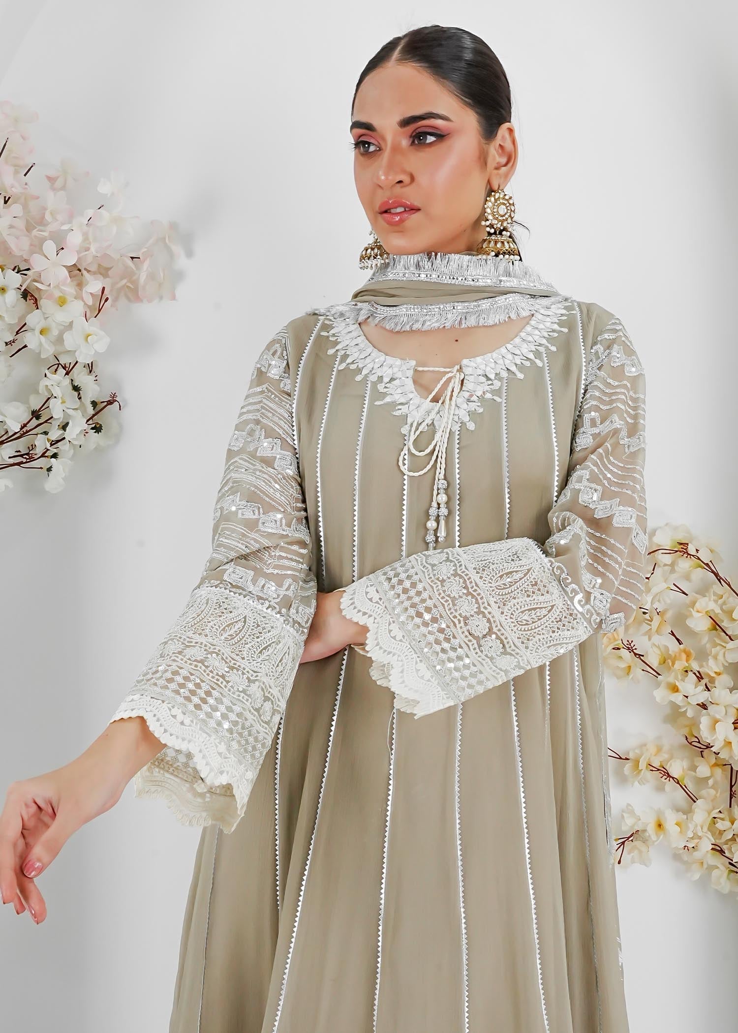 Manahils MAXI 121 SAND Women 3pcs