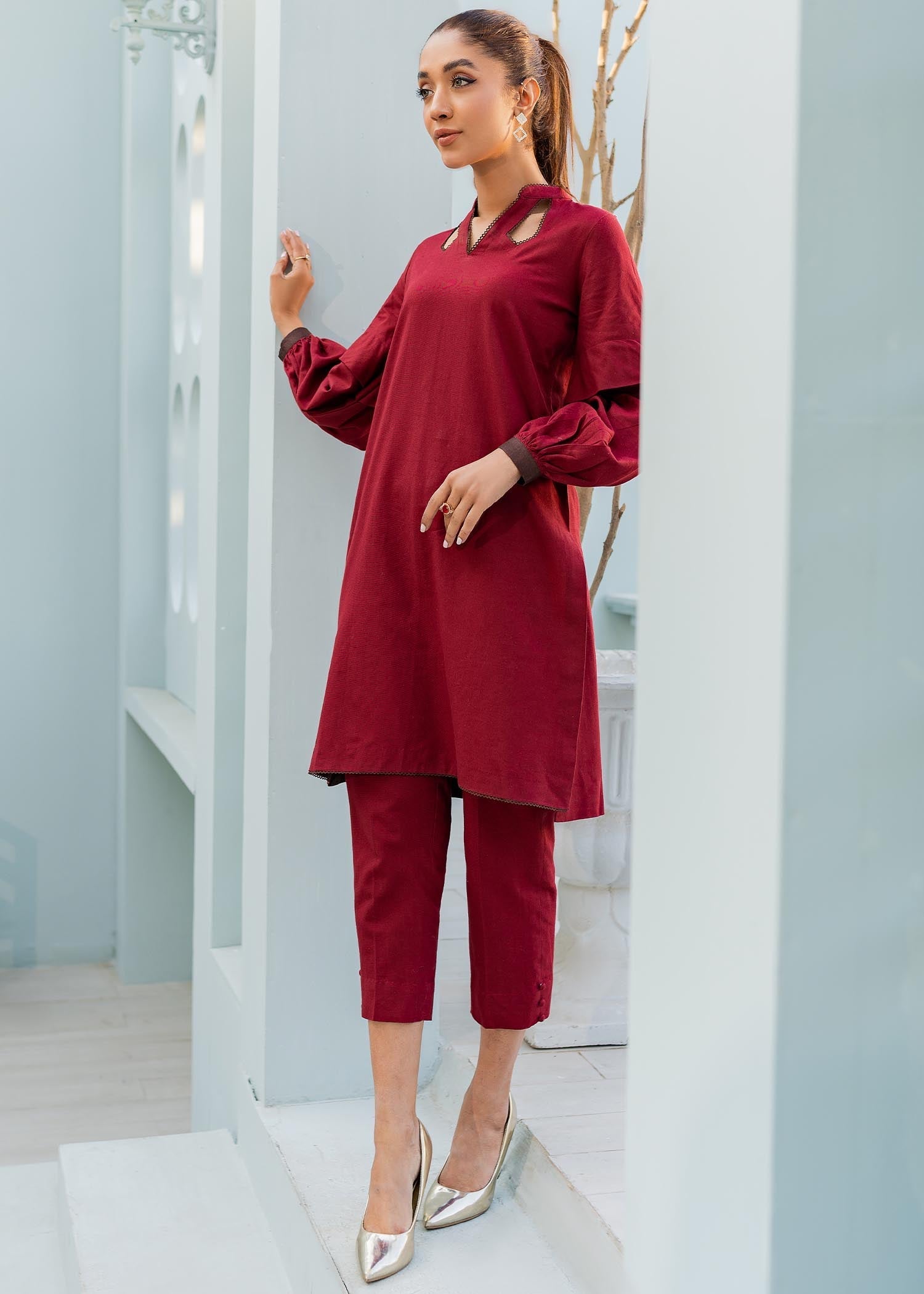 Ghonche Rose Women 2pcs