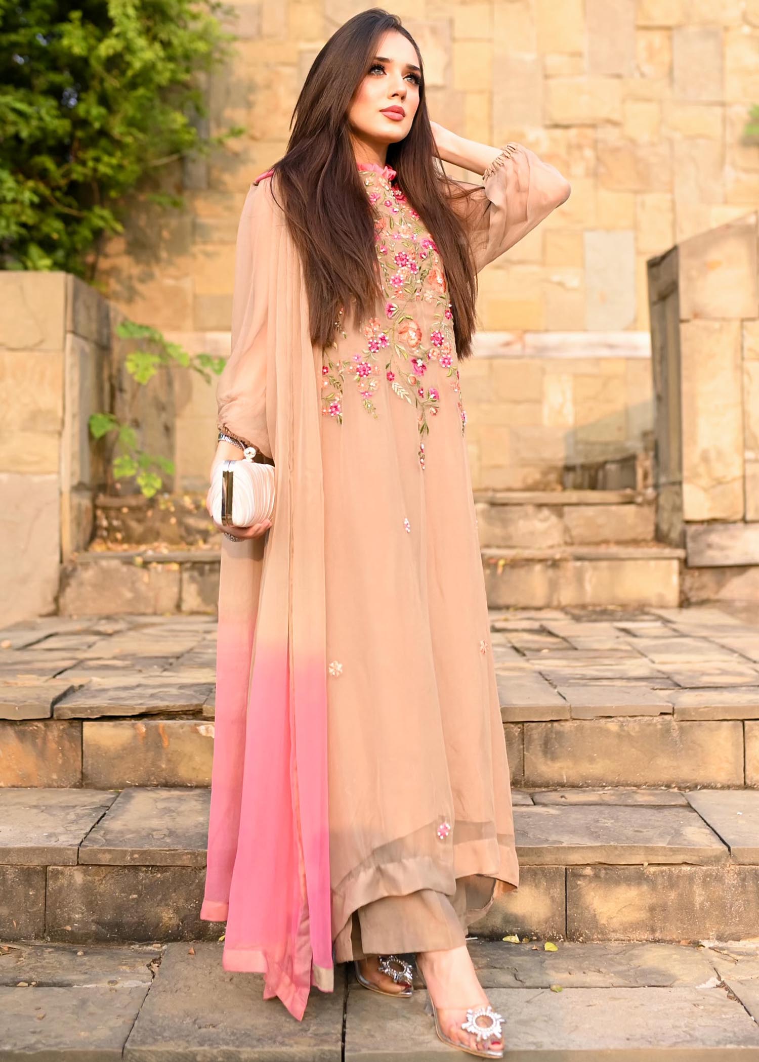 Manaal Arfeen Floral Desire Women 3pcs