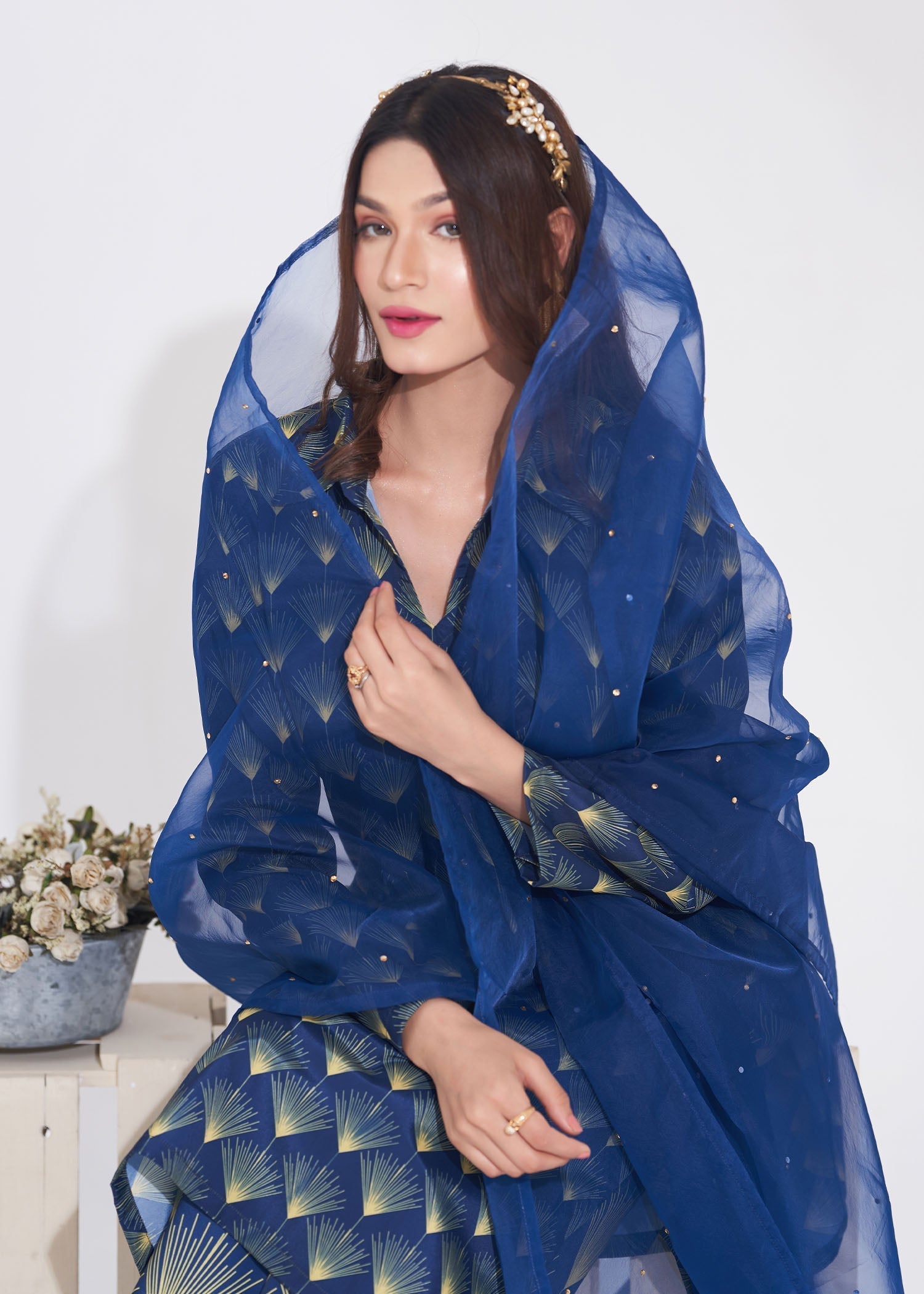 Ghonche Blue Moonshine Women 3pcs